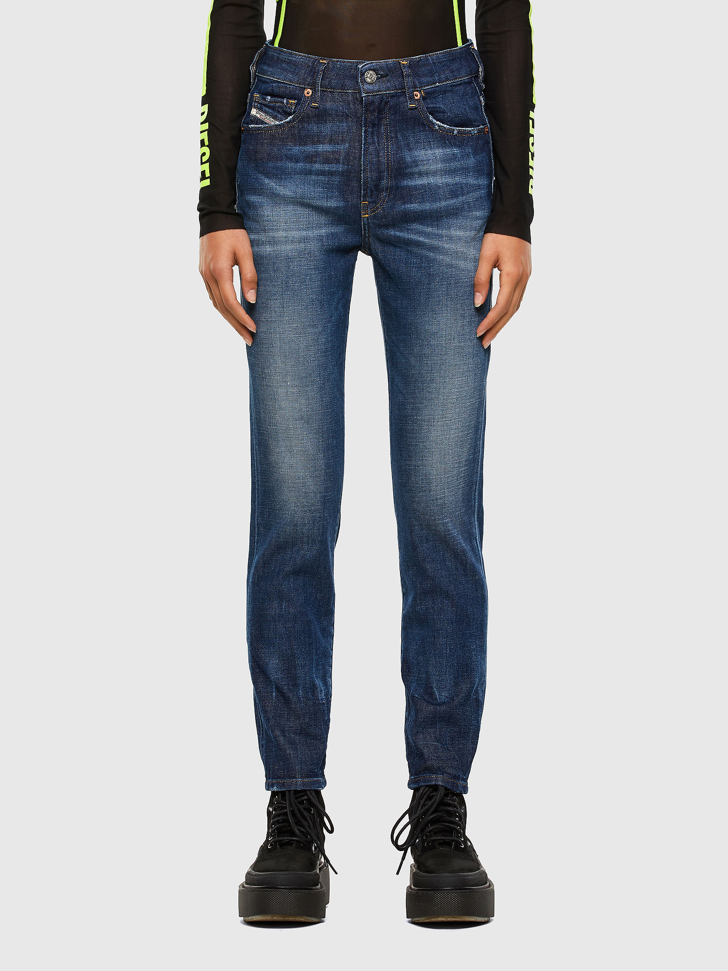 D-Joy 009ET, Medium blue Diesel - D-Joy 009ET, Medium blue - Jeans - Image 1