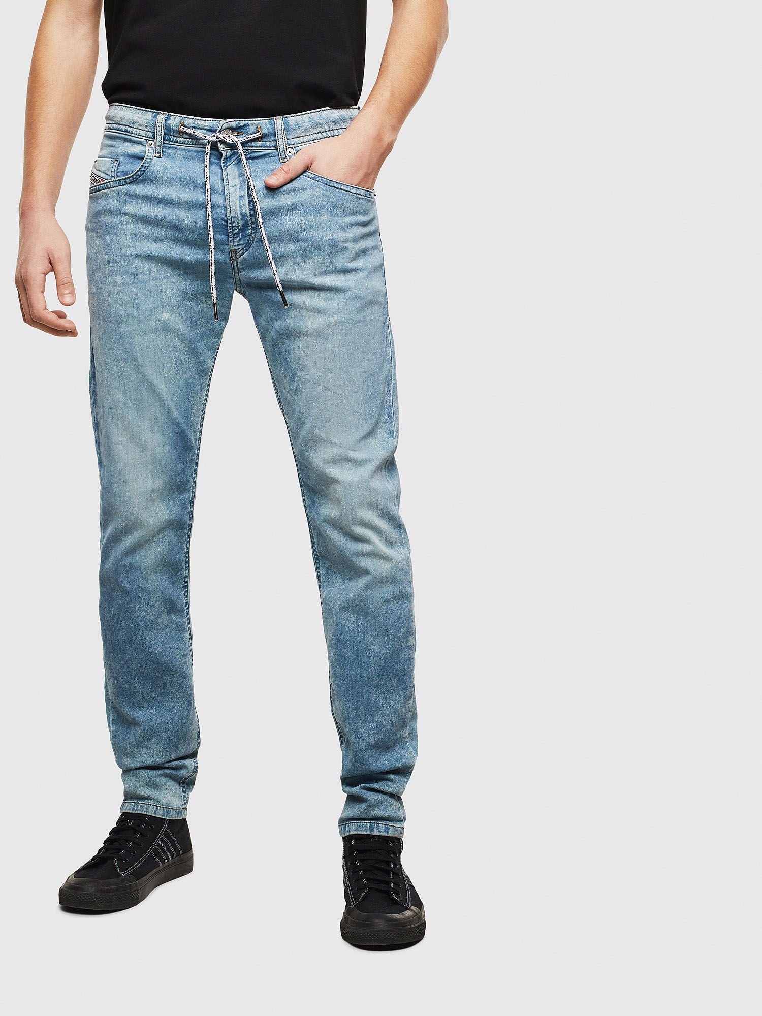 Thommer JoggJeans 069LK, Light Blue Diesel - Thommer JoggJeans 069LK, Light Blue - Jeans - Image 1
