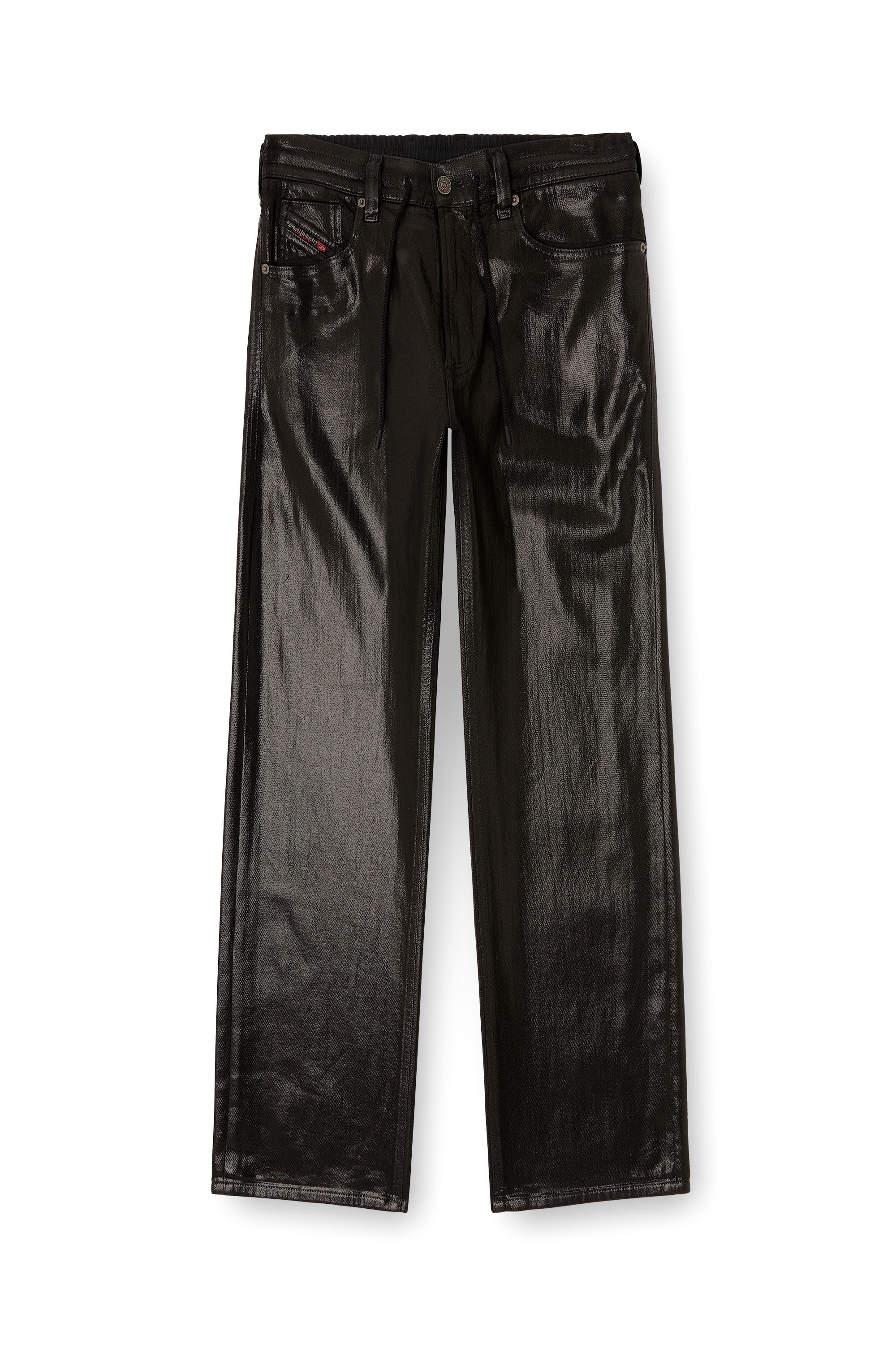 Diesel - Man's Relaxed 2080 D-Reel Joggjeans® 068VD, Black/Dark grey - 2