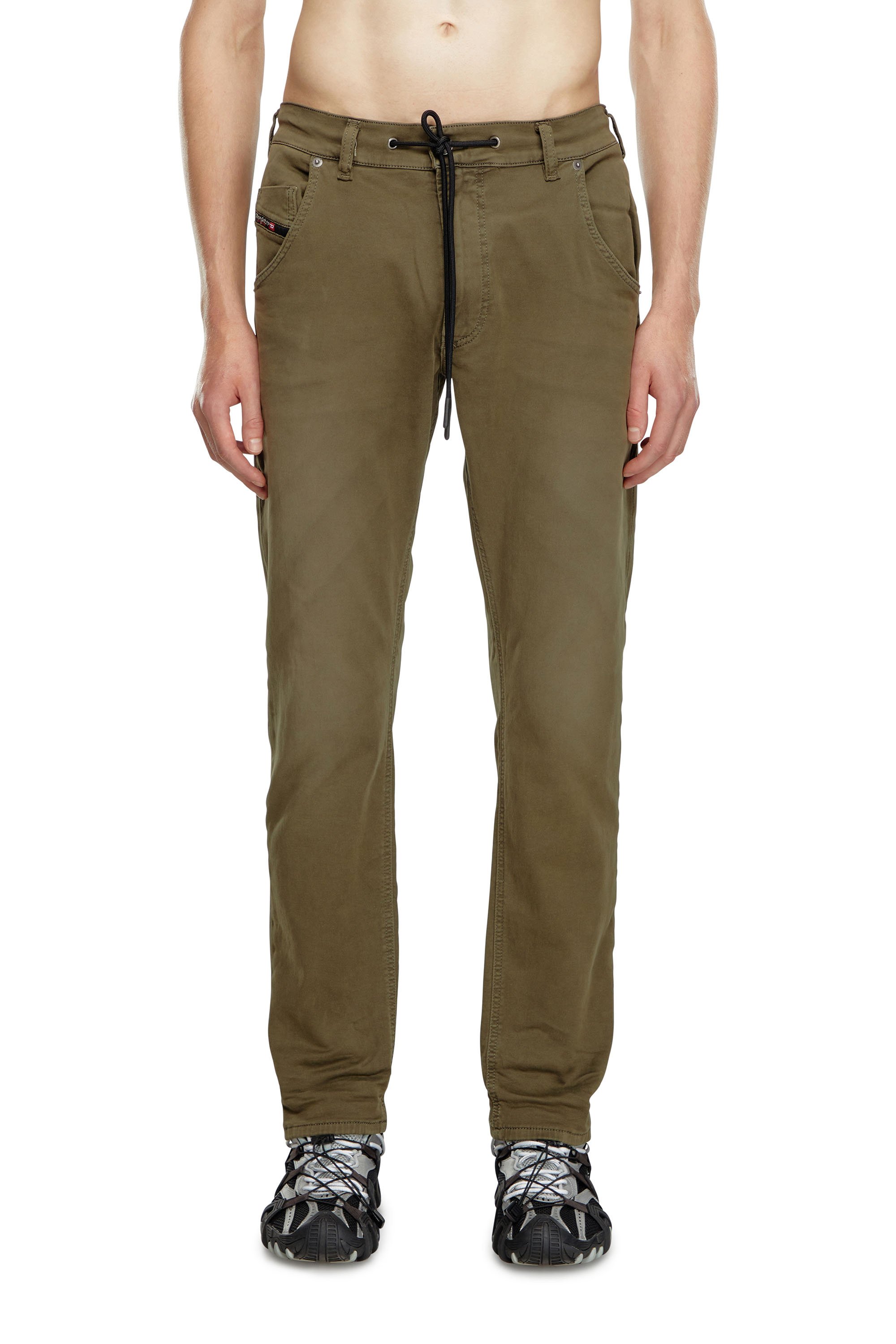 Diesel - Tapered 2030 D-Krooley Joggjeans® 0670M, Military Green - Image 2