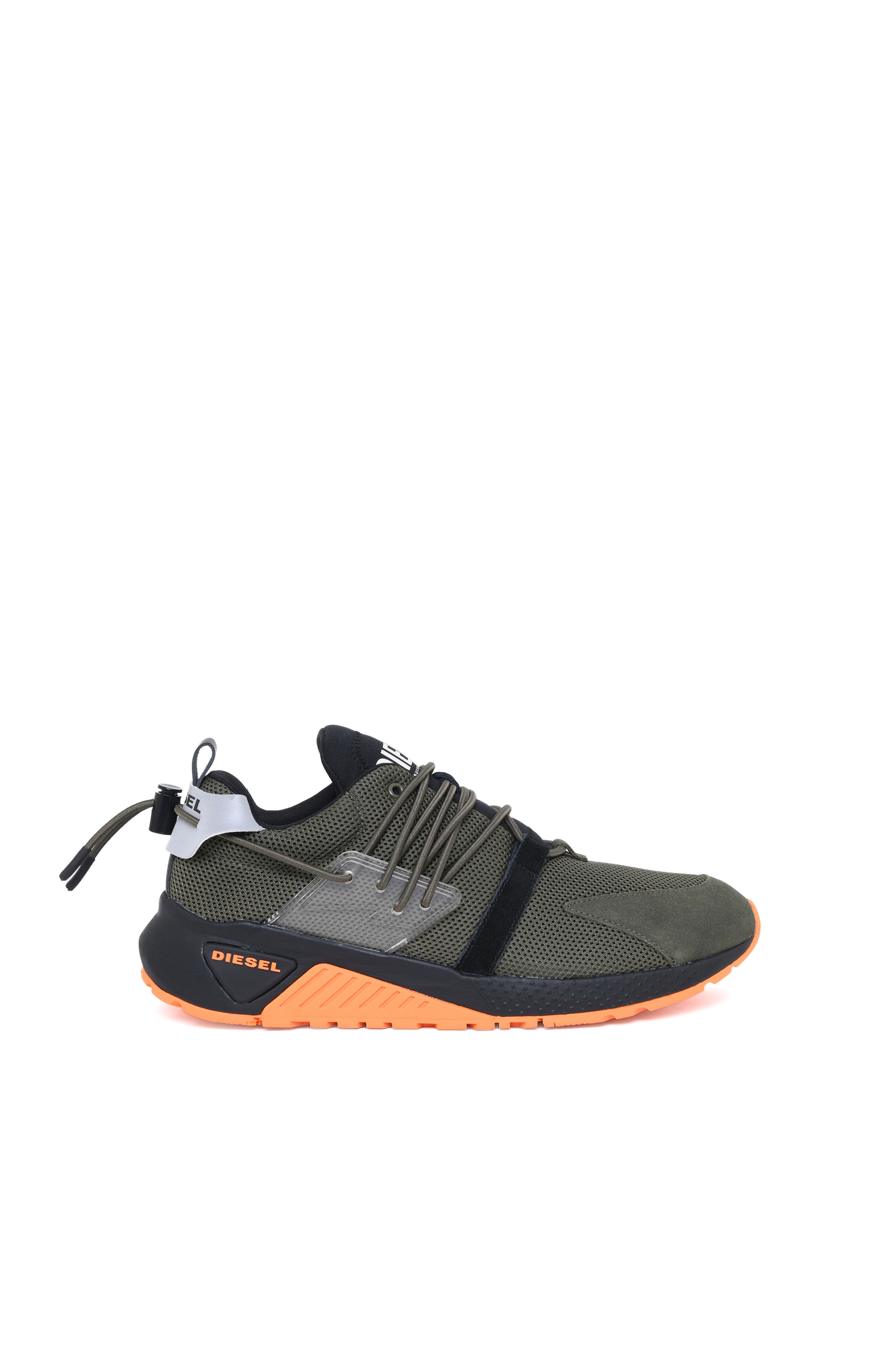 S-KB UP LACE, Military Green Diesel - S-KB UP LACE, Military Green - Sneakers - Image 1