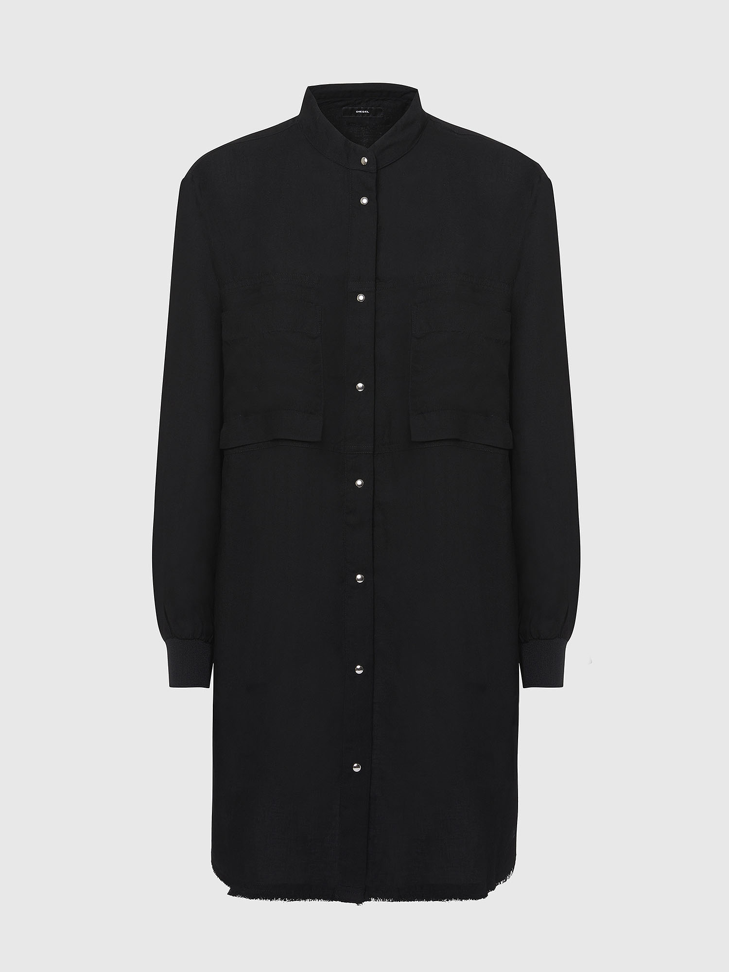 D-SUPER-D, Black Diesel - D-SUPER-D, Black - Dresses - Image 1