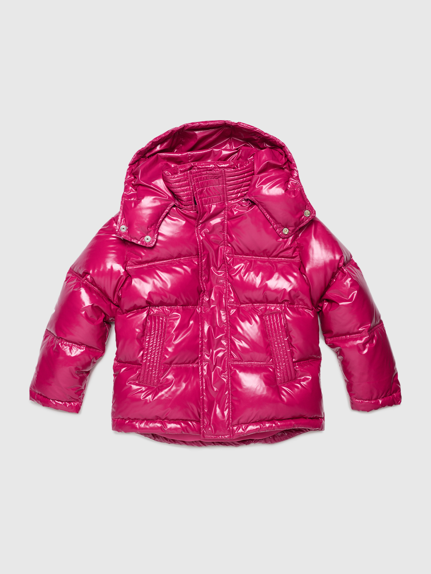 Download JALLEN: Oversized down jacket in glossy nylon | Diesel