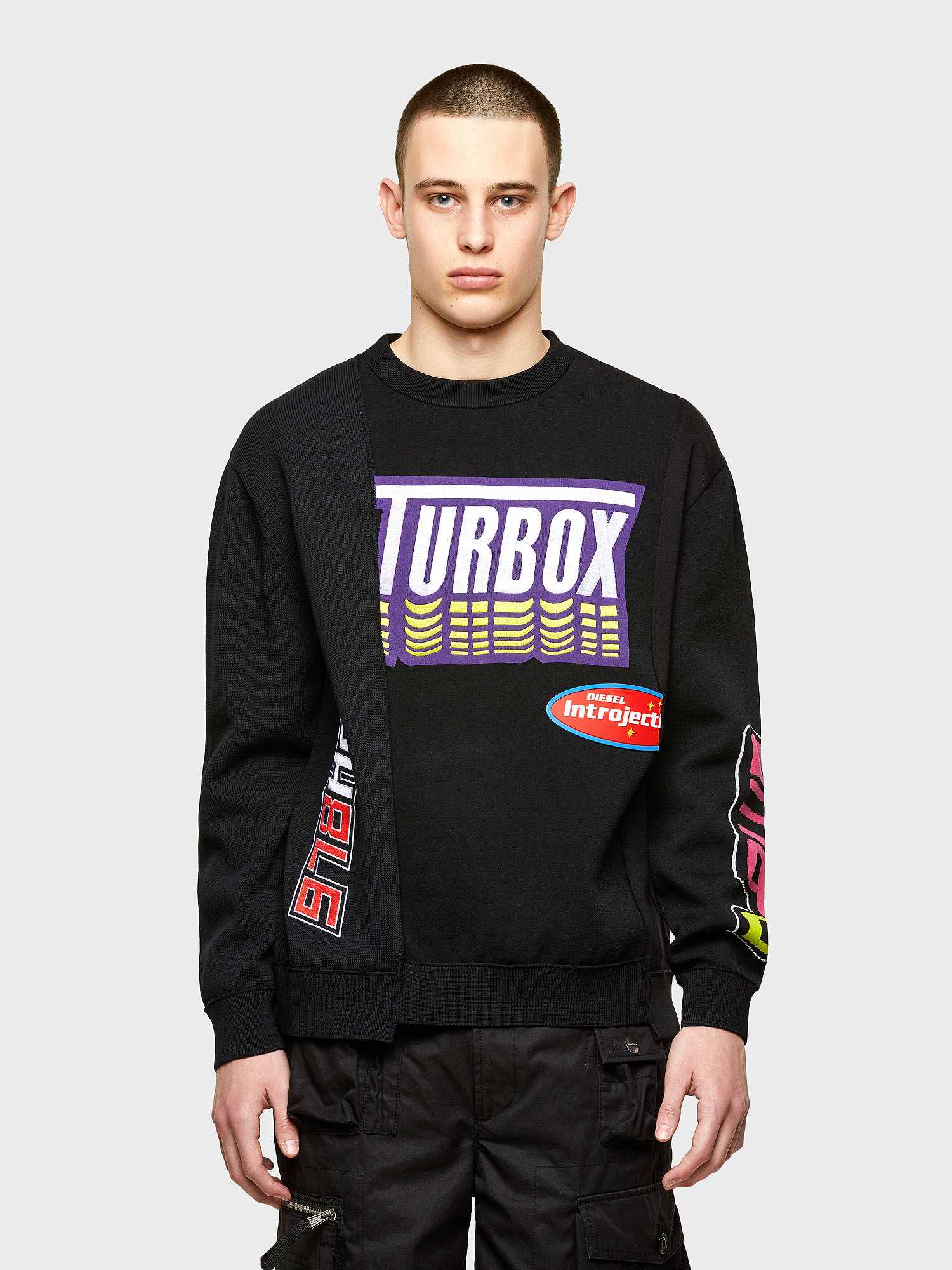 K-JARGON, Black Diesel - K-JARGON, Black - Knitwear - Image 1