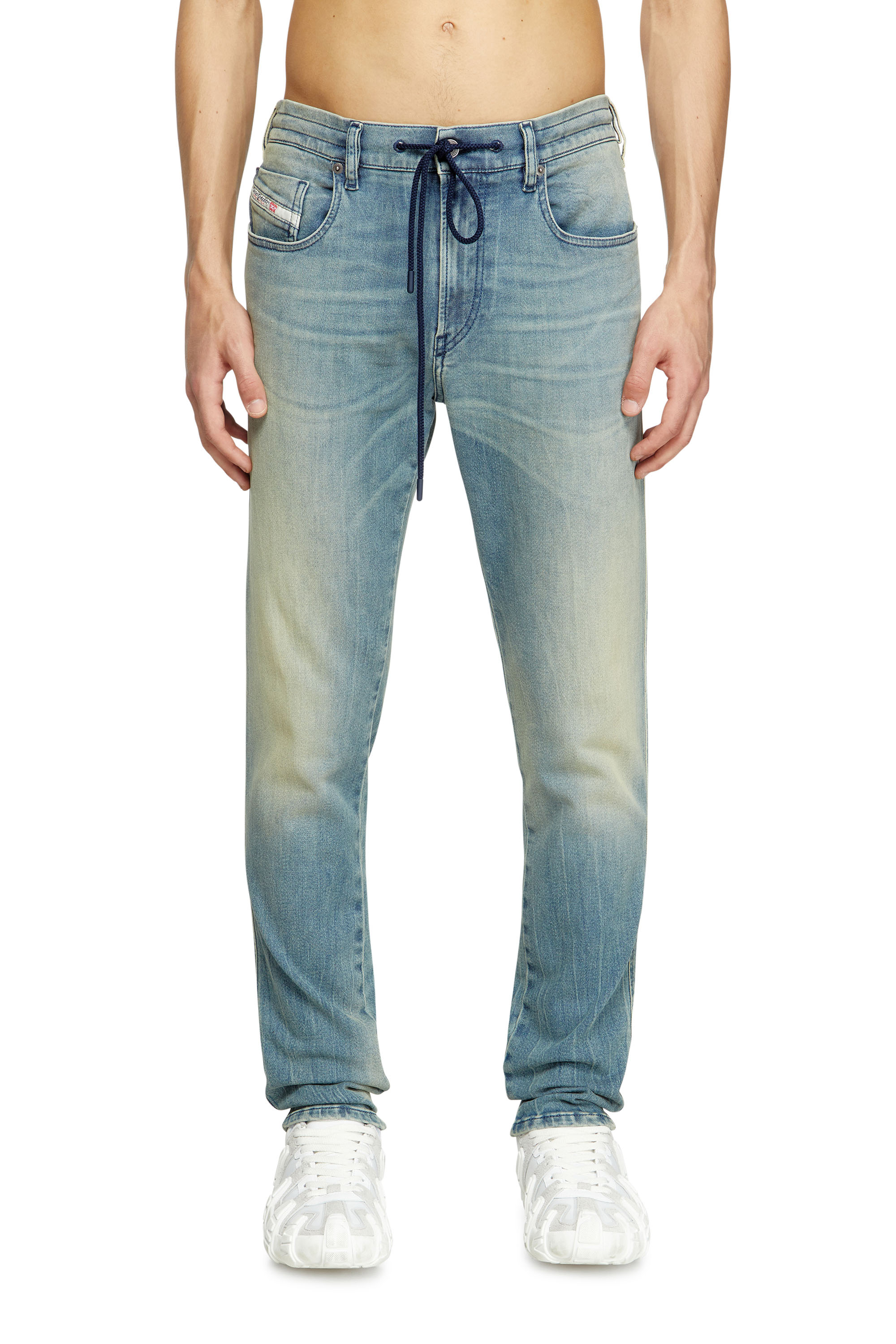 Diesel - Man's Slim 2062 D-Strukt Joggjeans® 09M31, Light Blue - 3