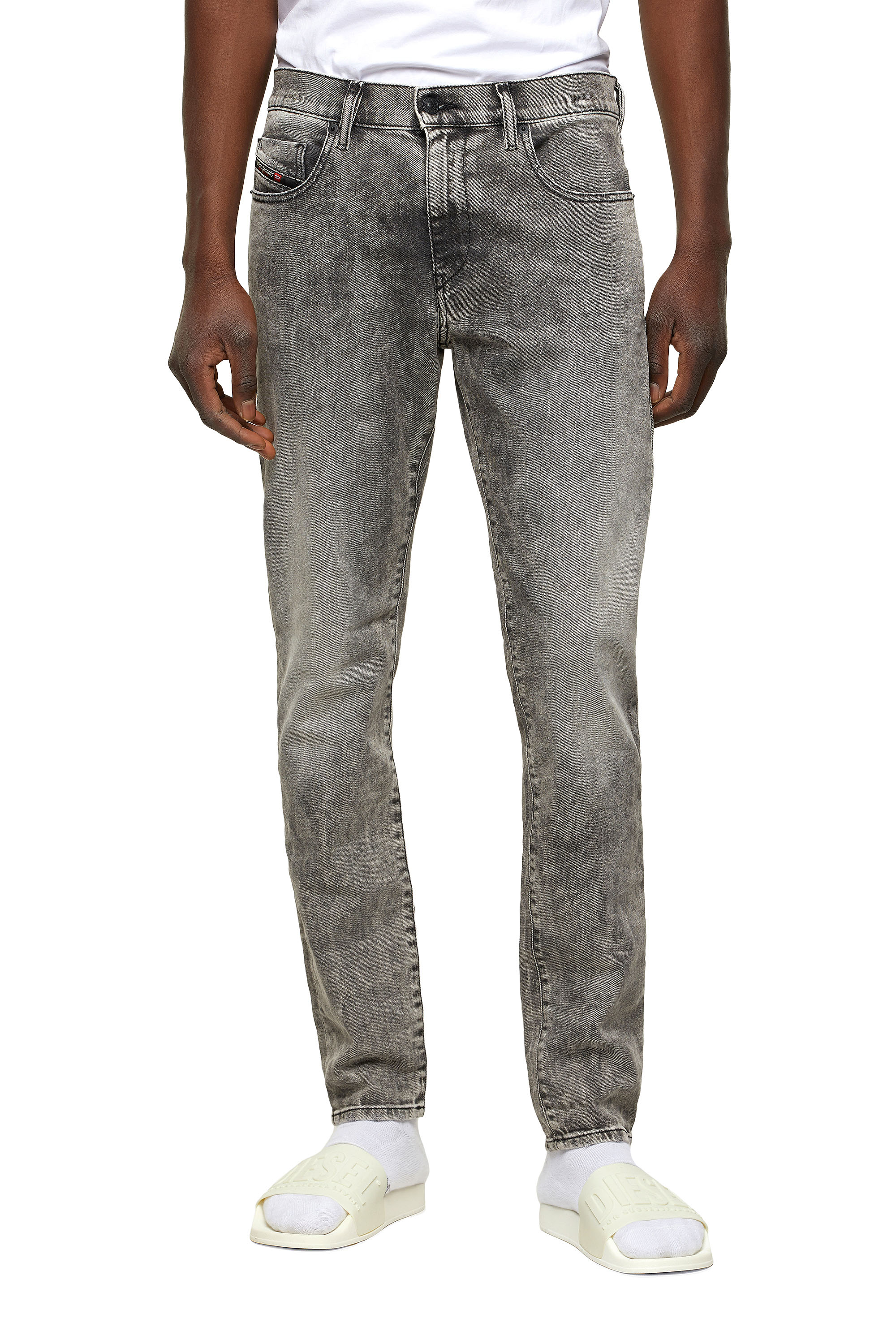 D-Strukt 009KA, Light Grey Diesel - D-Strukt 009KA, Light Grey - Jeans - Image 1