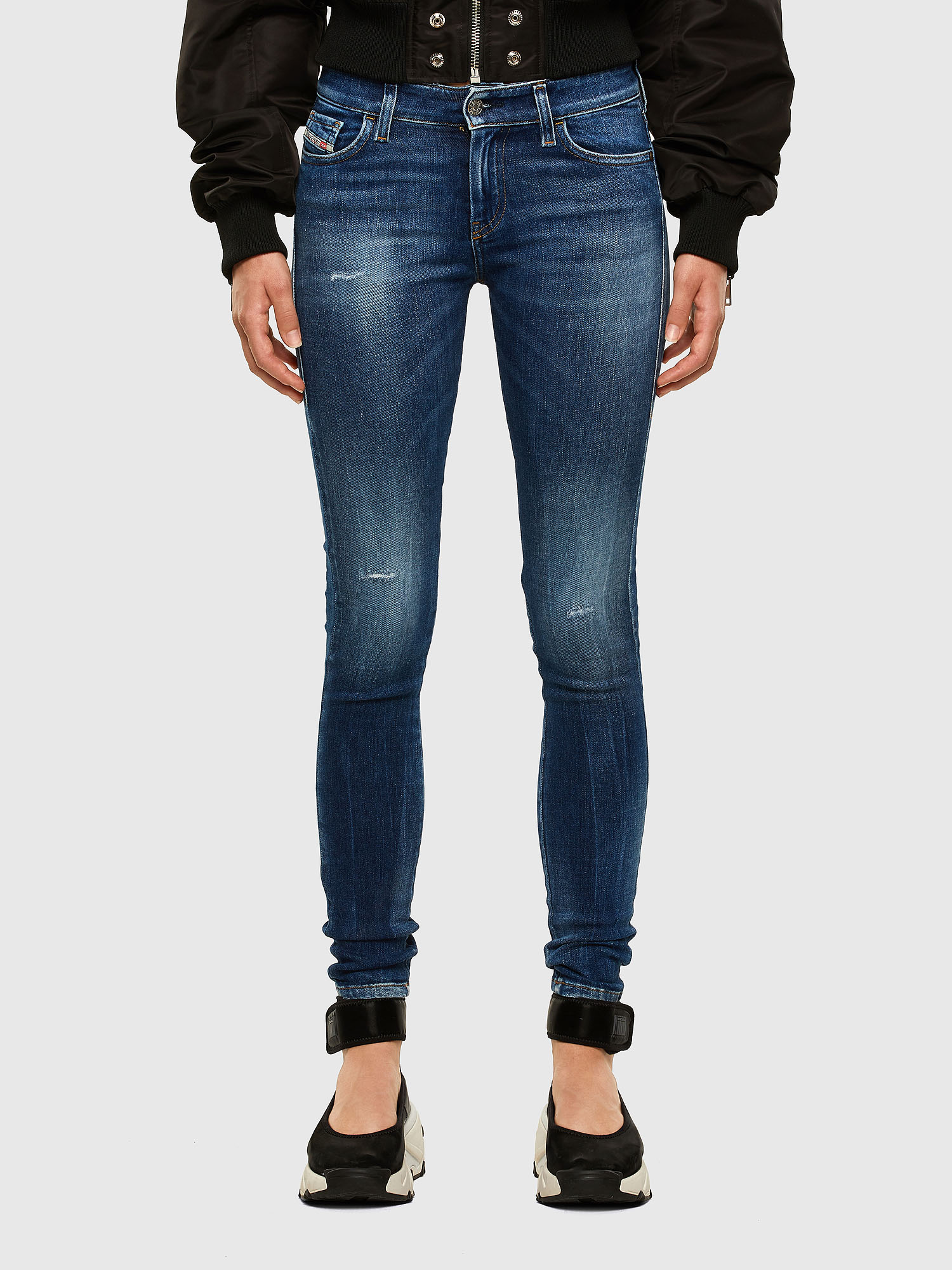 Slandy 009CX, Medium blue Diesel - Slandy 009CX, Medium blue - Jeans - Image 1