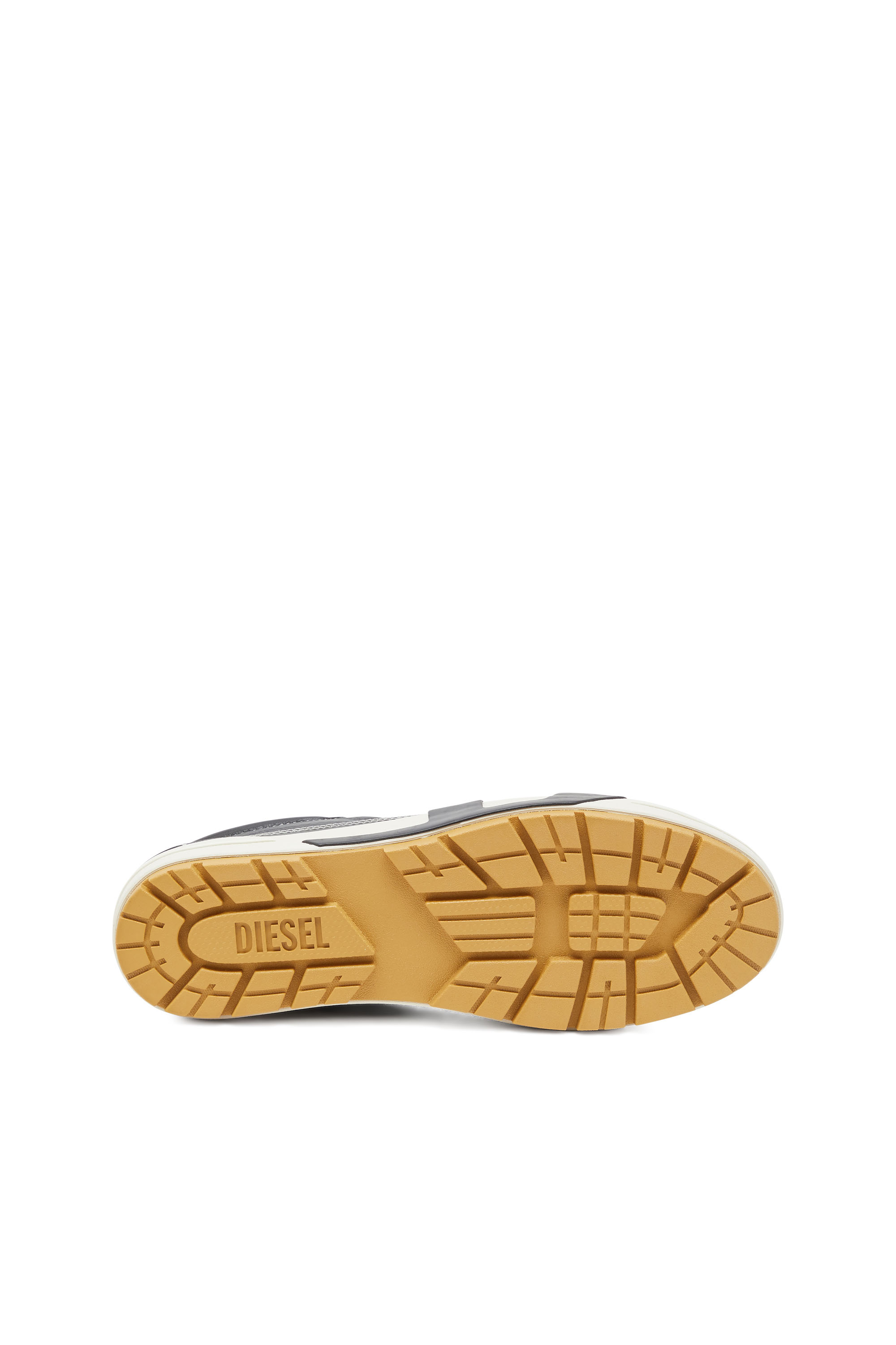 Diesel - S-D-VERSE MOCASSIN, Man's S-D-Verse - Leather hybrid moccasin in Black - 5