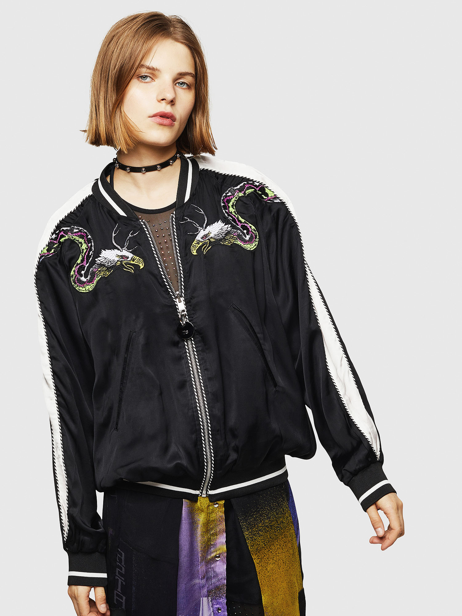 G-IOIO-A, Black Diesel - G-IOIO-A, Black - Jackets - Image 1