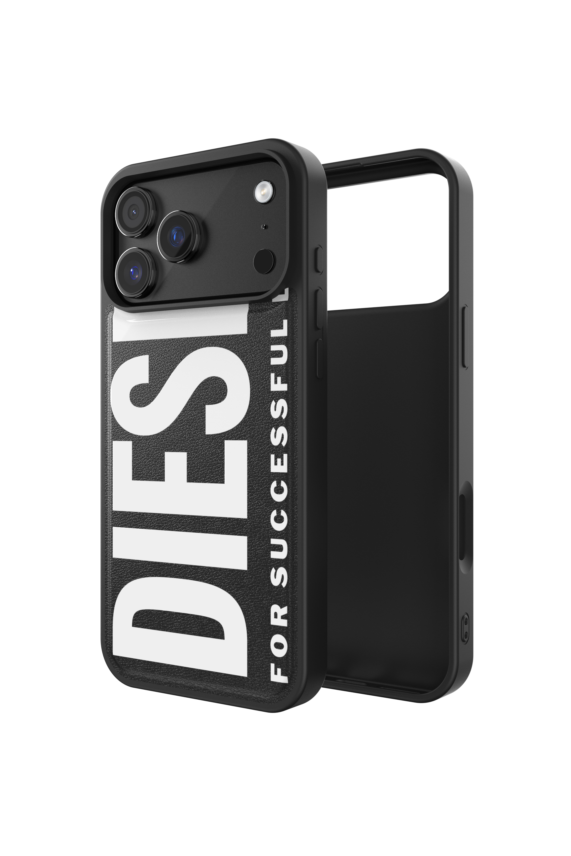 Diesel - 60398 MOULDED CASE, Unisex's Moulded case with magsafe for iPhone 17 Pro Max in Black - 1