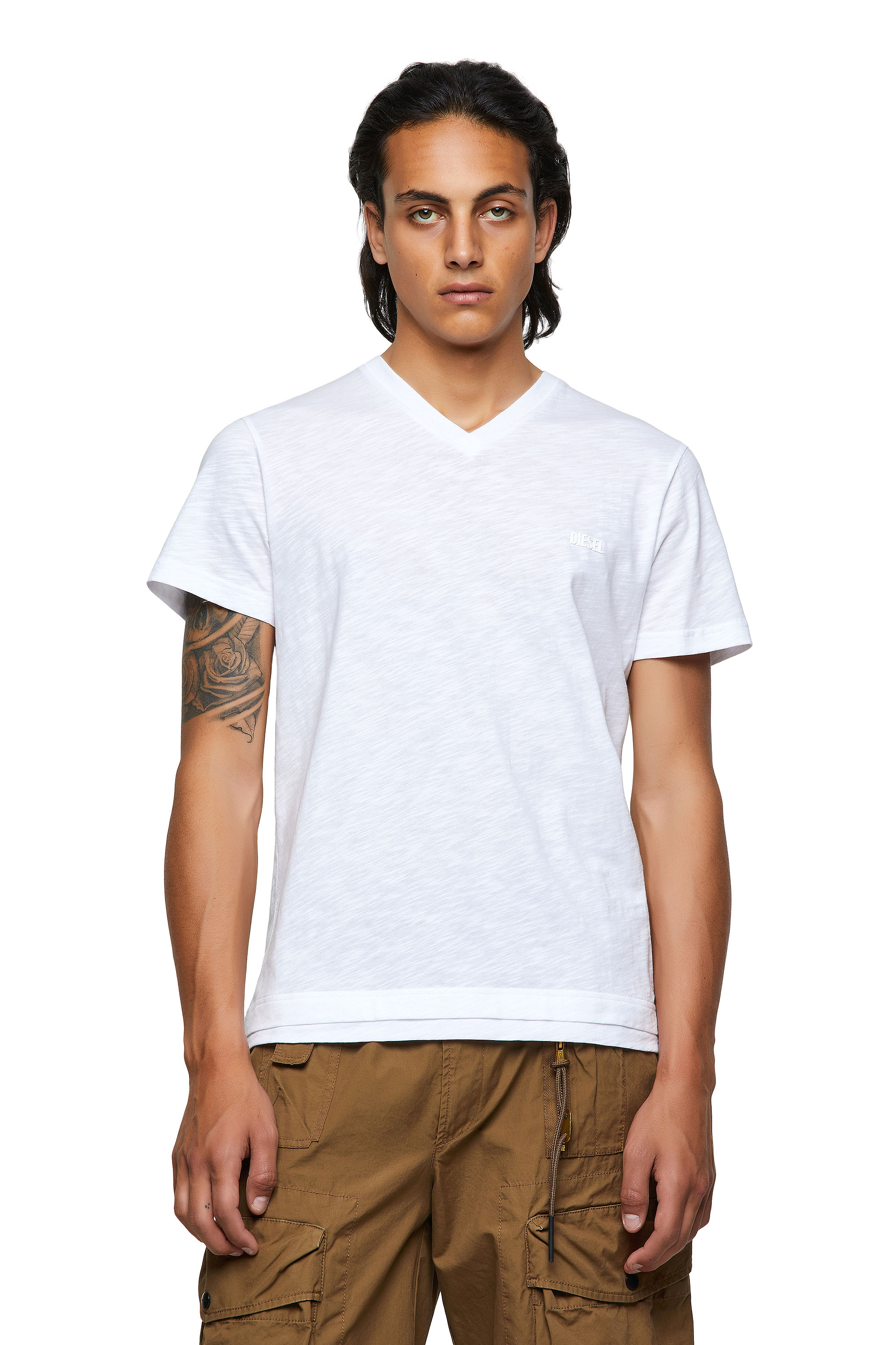 T-NORRIE, White Diesel - T-NORRIE, White - T-Shirts - Image 1