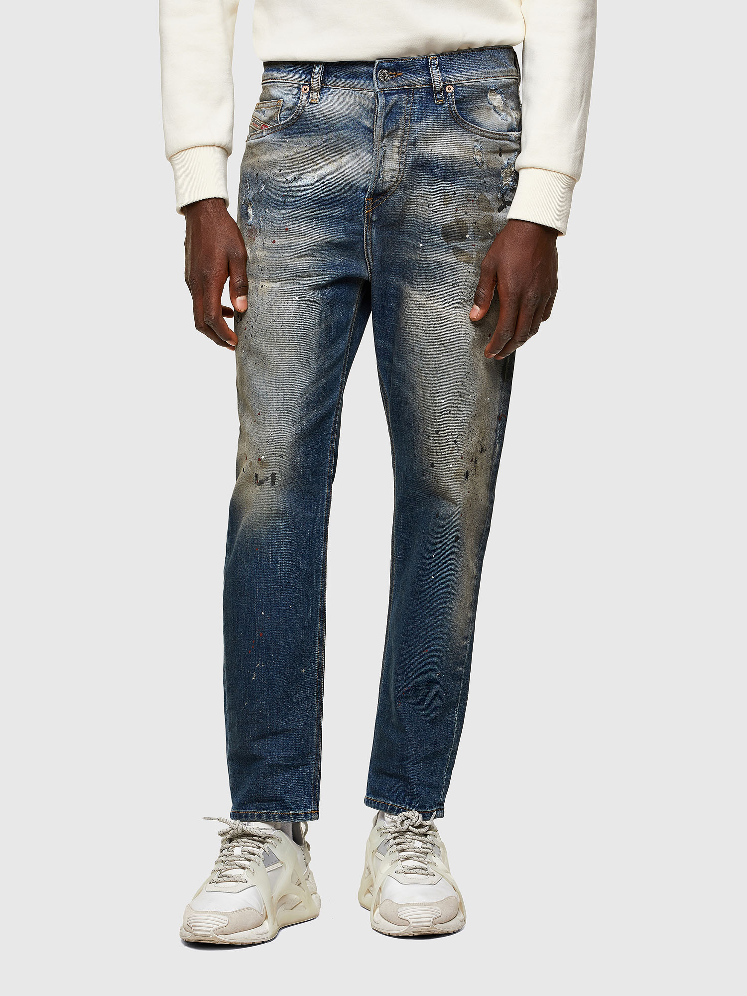 D-Vider 009NH, Medium blue Diesel - D-Vider 009NH, Medium blue - Jeans - Image 1