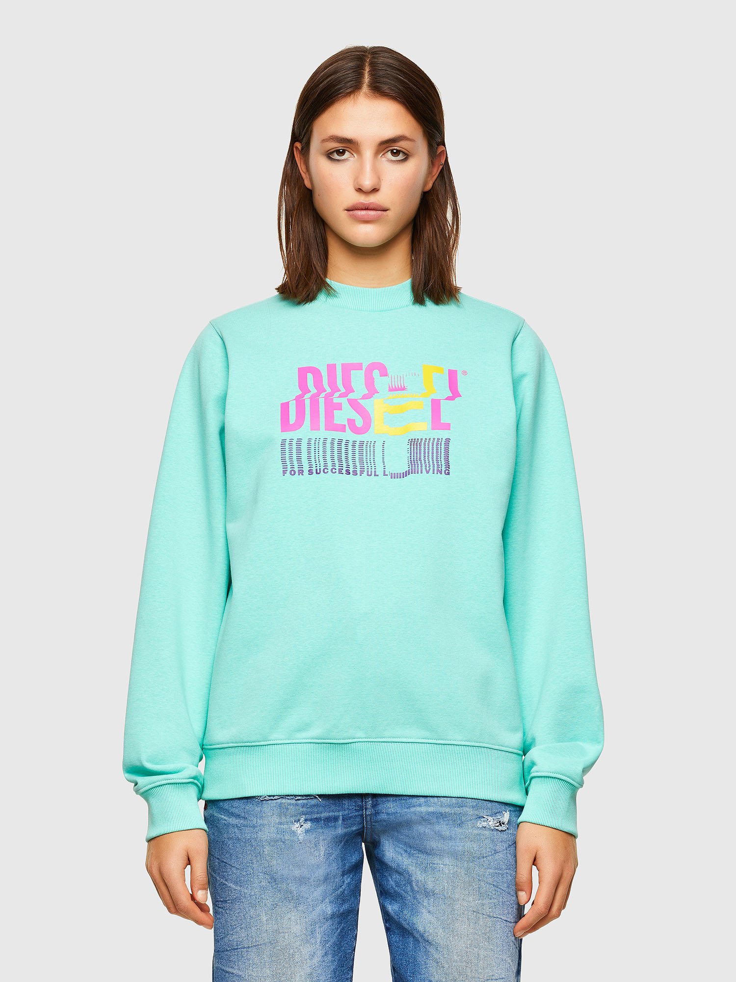 F-ANG-K14, Light Blue Diesel - F-ANG-K14, Light Blue - Sweaters - Image 1