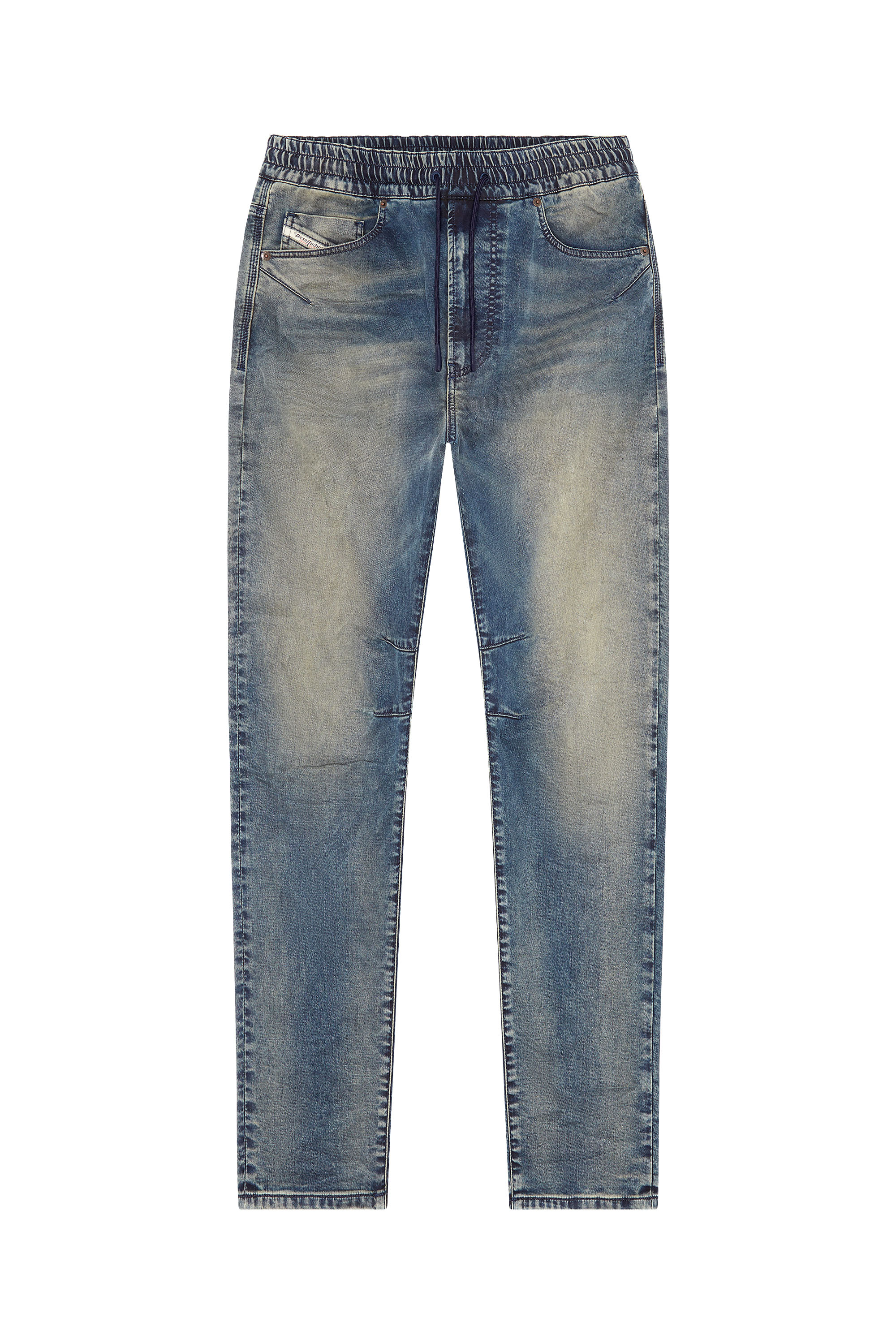 Diesel - D-Amage JoggJeans® 068DS Tapered, Dark Blue - Image 5