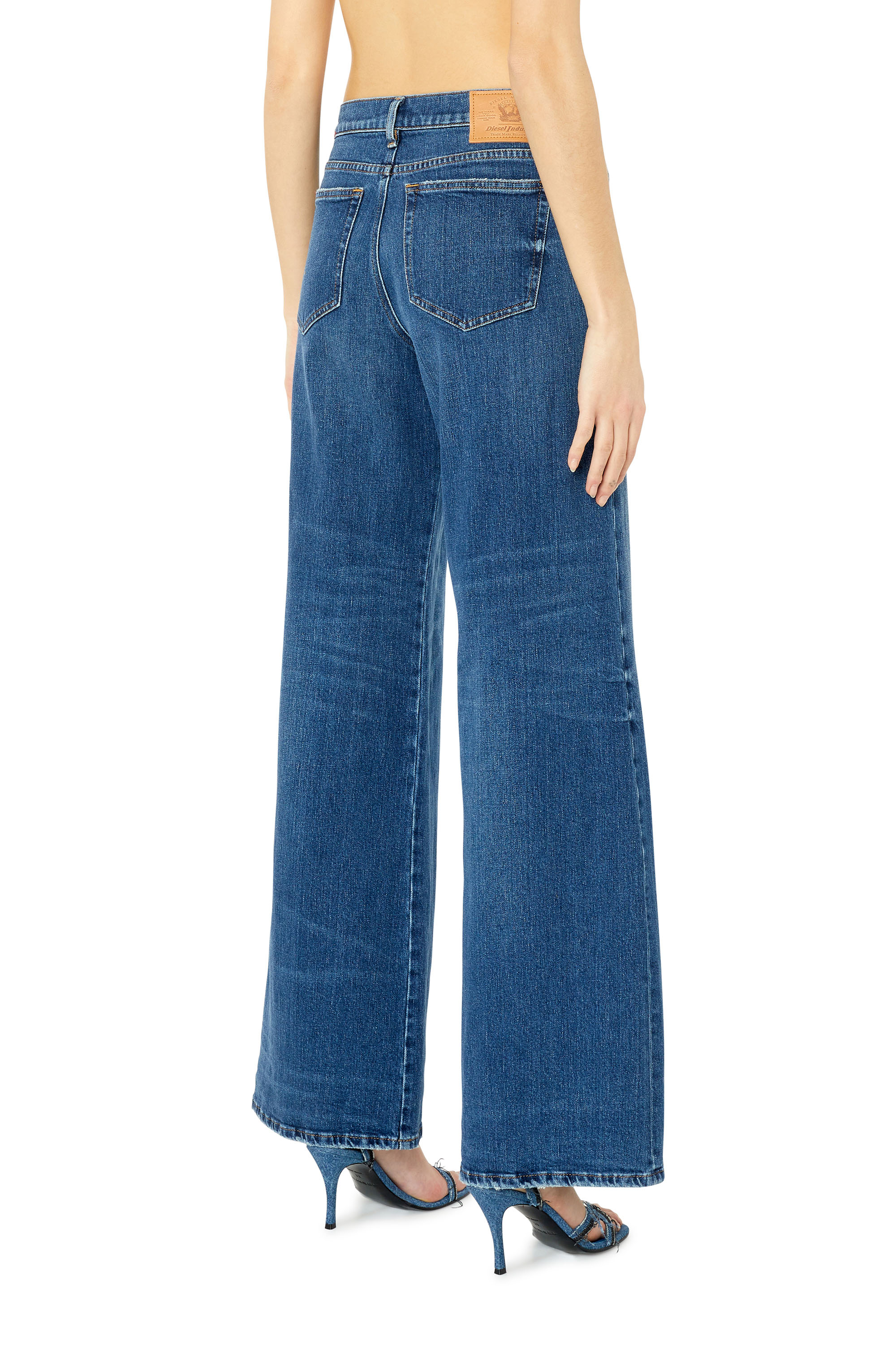 Diesel - 1978 D-Akemi 007L1 Bootcut and Flare Jeans, Medium blue - Image 2