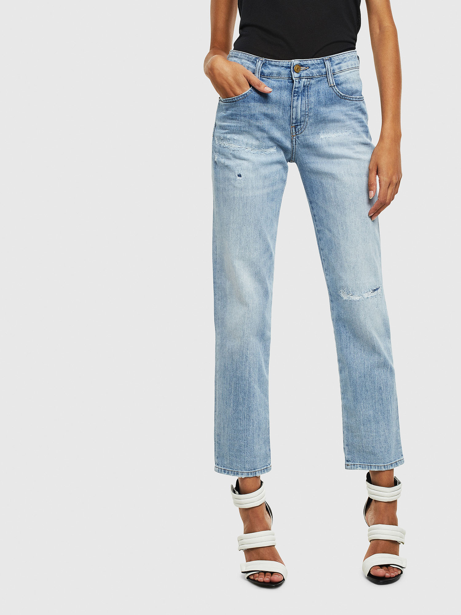 D-Rifty 0095V, Light Blue Diesel - D-Rifty 0095V, Light Blue - Jeans - Image 1