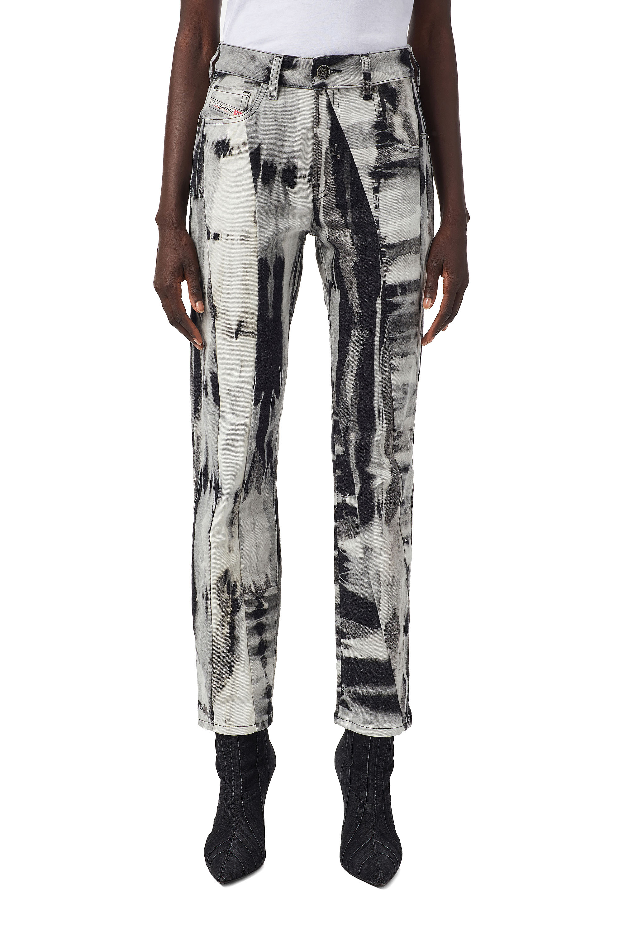 D-Joy 09B36, Black/White Diesel - D-Joy 09B36, Black/White - Jeans - Image 1