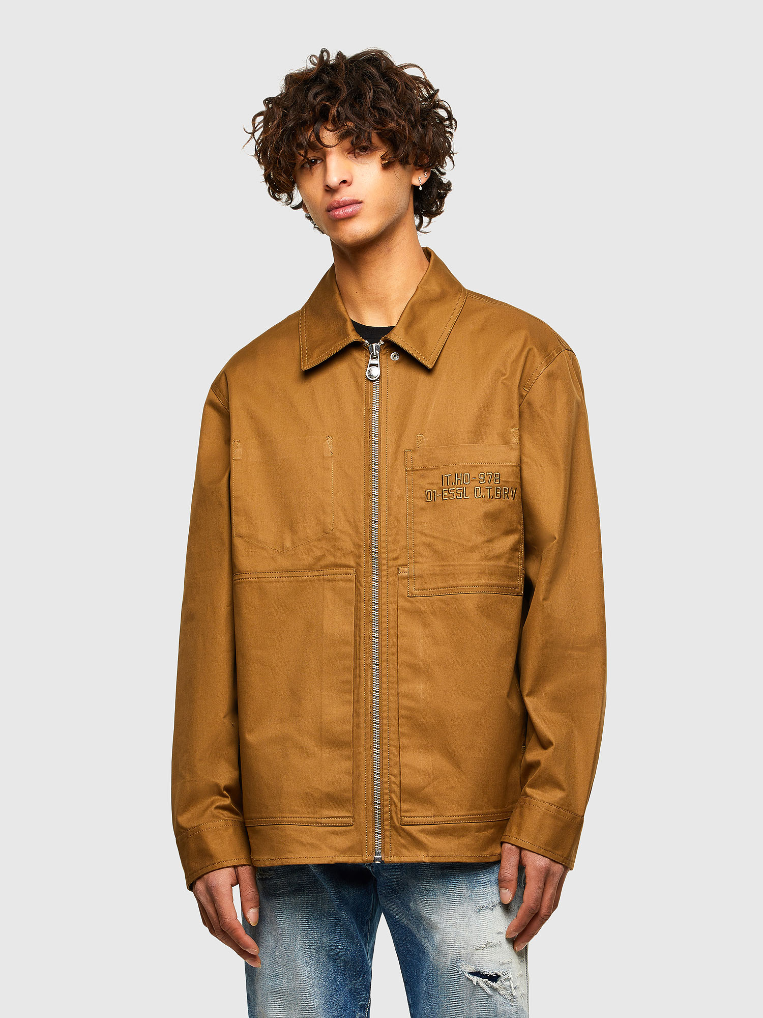 S-RAFF, Light Brown Diesel - S-RAFF, Light Brown - Shirts - Image 1