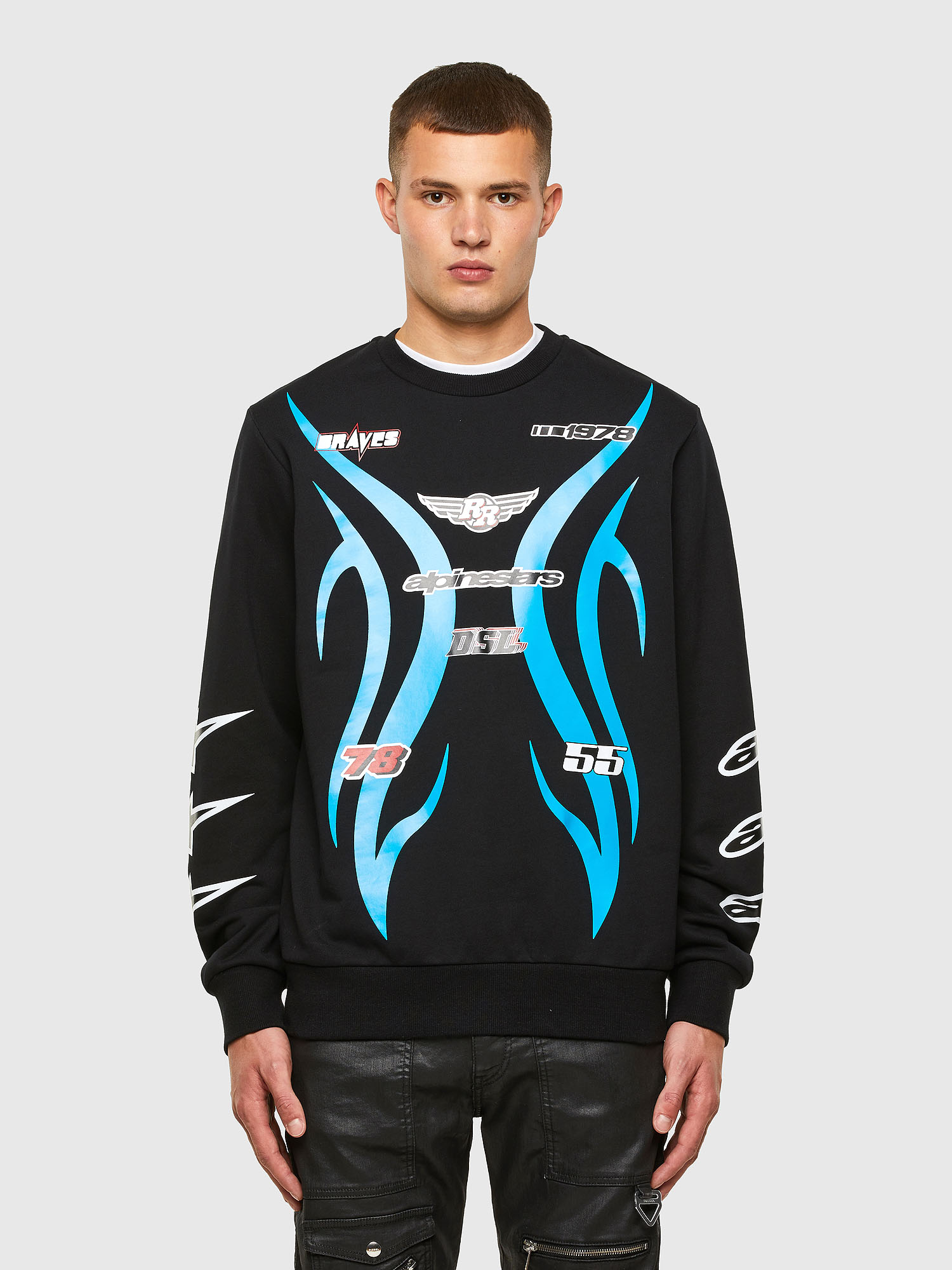 ASTARS-S-GIRK-B, Black Diesel - ASTARS-S-GIRK-B, Black - Sweaters - Image 1