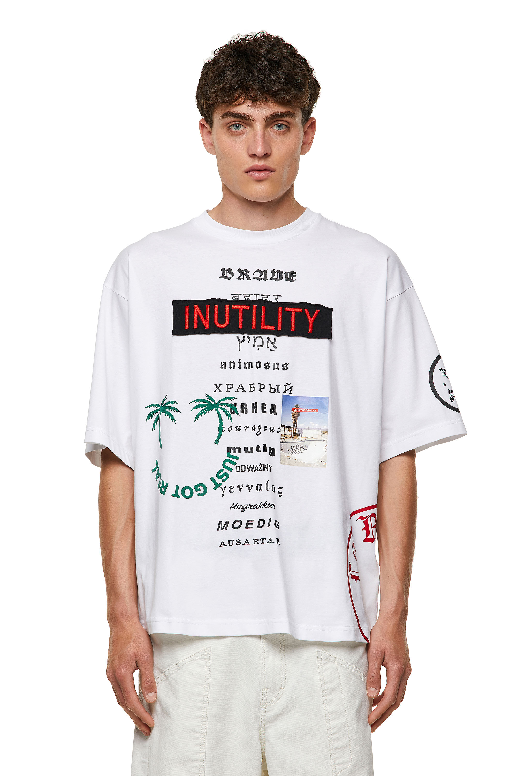 T-BALM-B2, White Diesel - T-BALM-B2, White - T-Shirts - Image 1