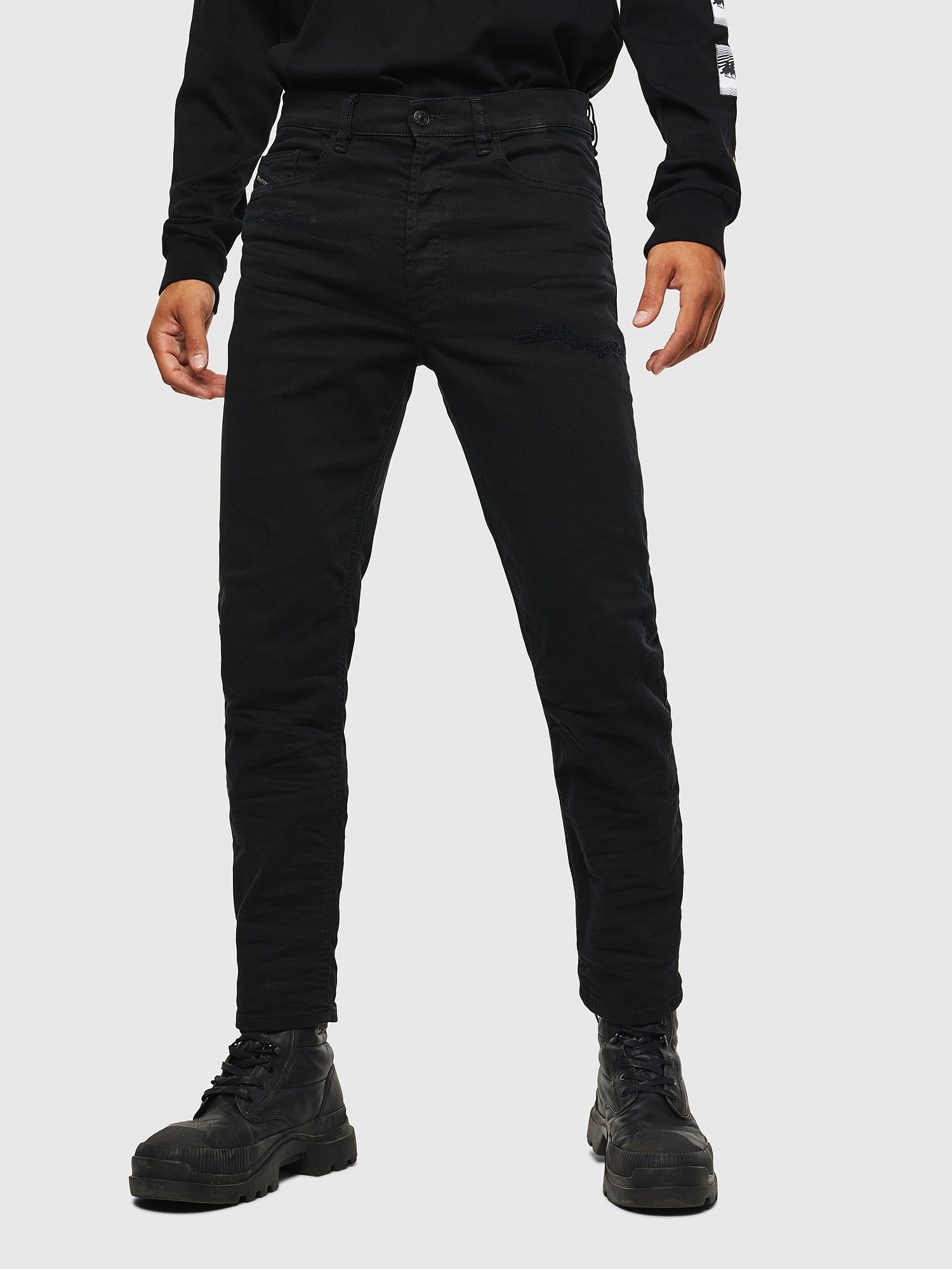 D-Eetar 069KH, Black/Dark grey Diesel - D-Eetar 069KH, Black/Dark grey - Jeans - Image 1