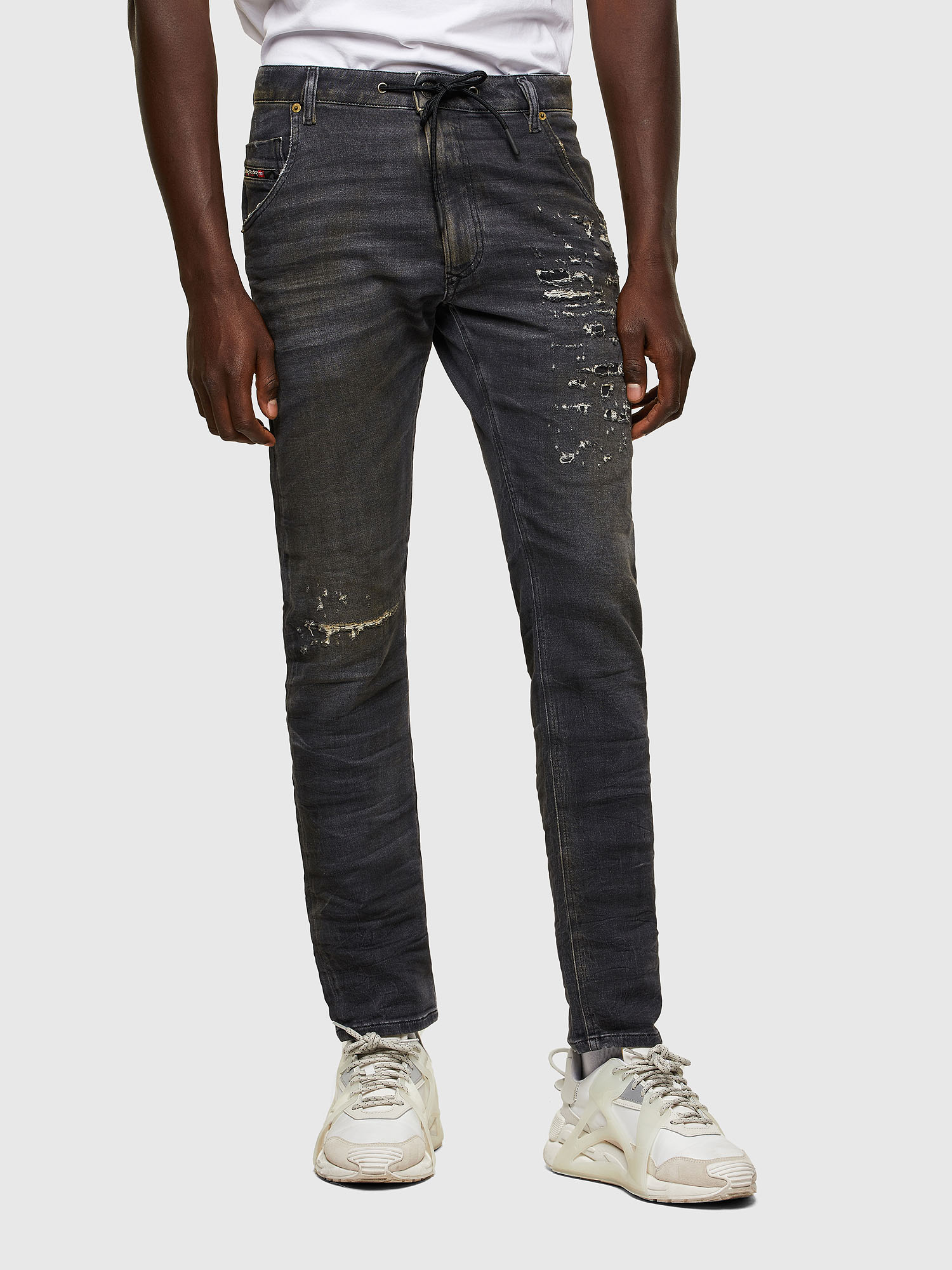 KROOLEY JoggJeans® 069SX, Black/Dark grey Diesel - KROOLEY JoggJeans® 069SX, Black/Dark grey - Jeans - Image 1