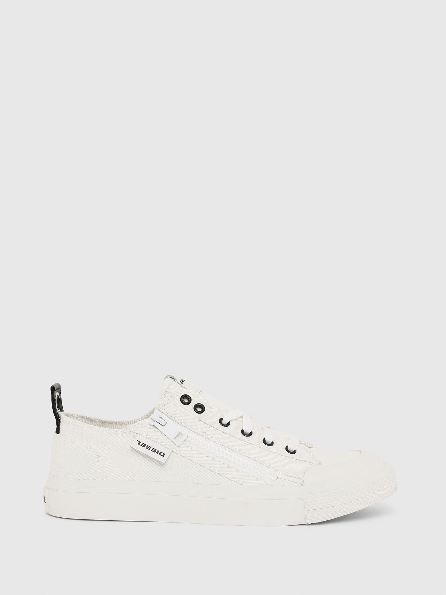 S-ASTICO LOW ZIP W, White Diesel - S-ASTICO LOW ZIP W, White - Sneakers - Image 1