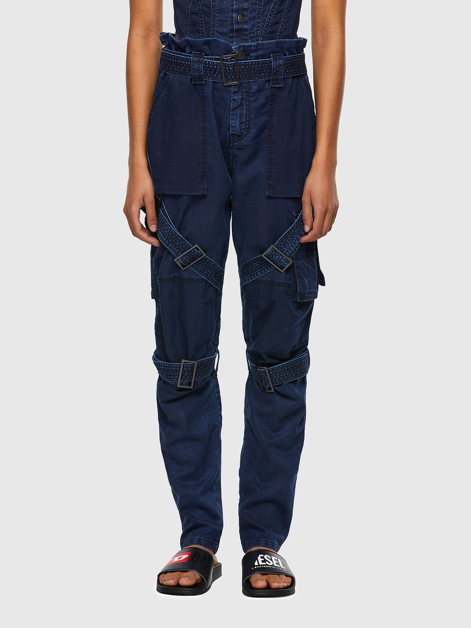 D-Fedry JoggJeans® 0CBBZ, Dark Blue Diesel - D-Fedry JoggJeans® 0CBBZ, Dark Blue - Jeans - Image 1