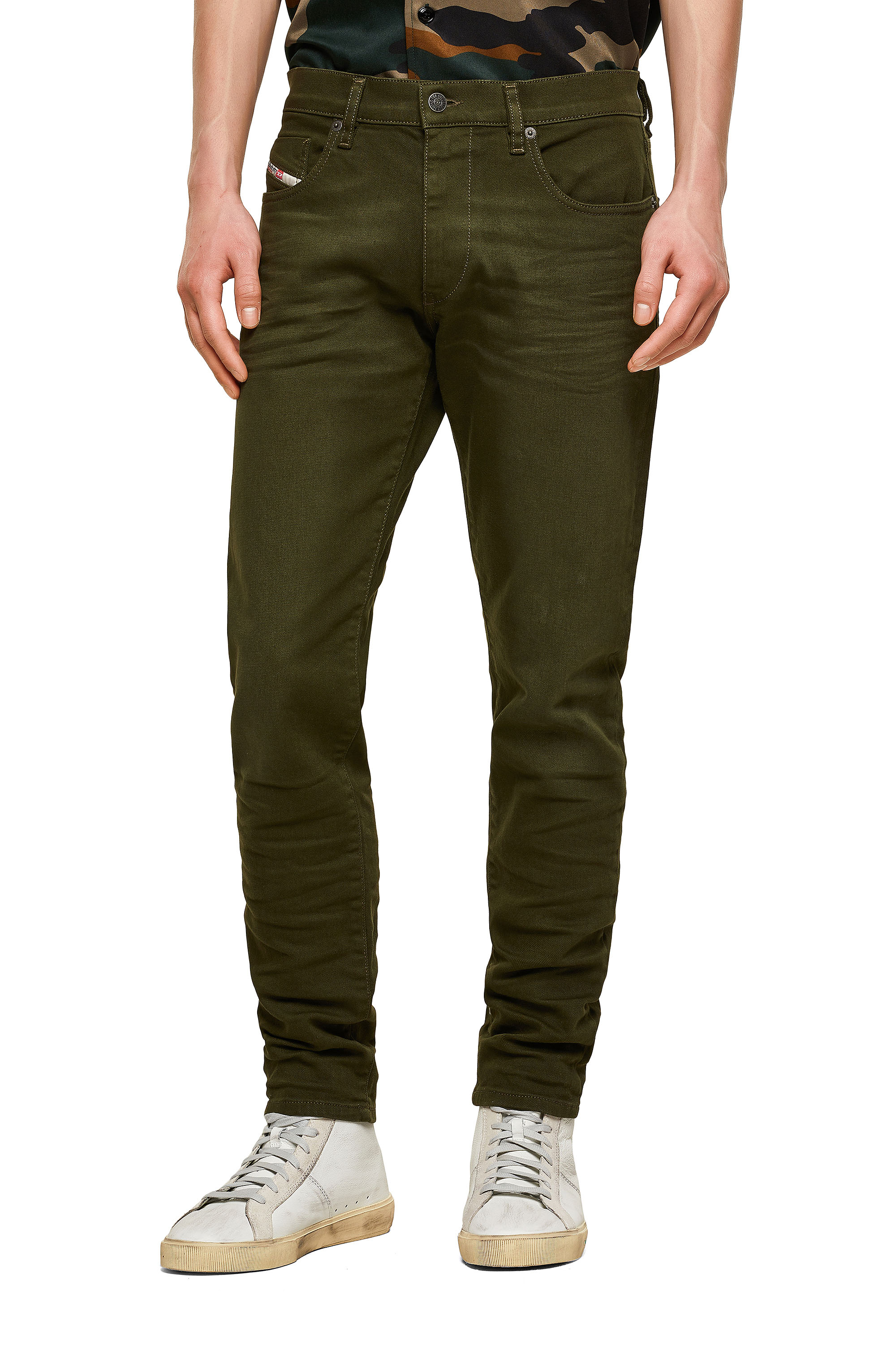 D-Strukt 009ZF, Military Green Diesel - D-Strukt 009ZF, Military Green - Jeans - Image 1