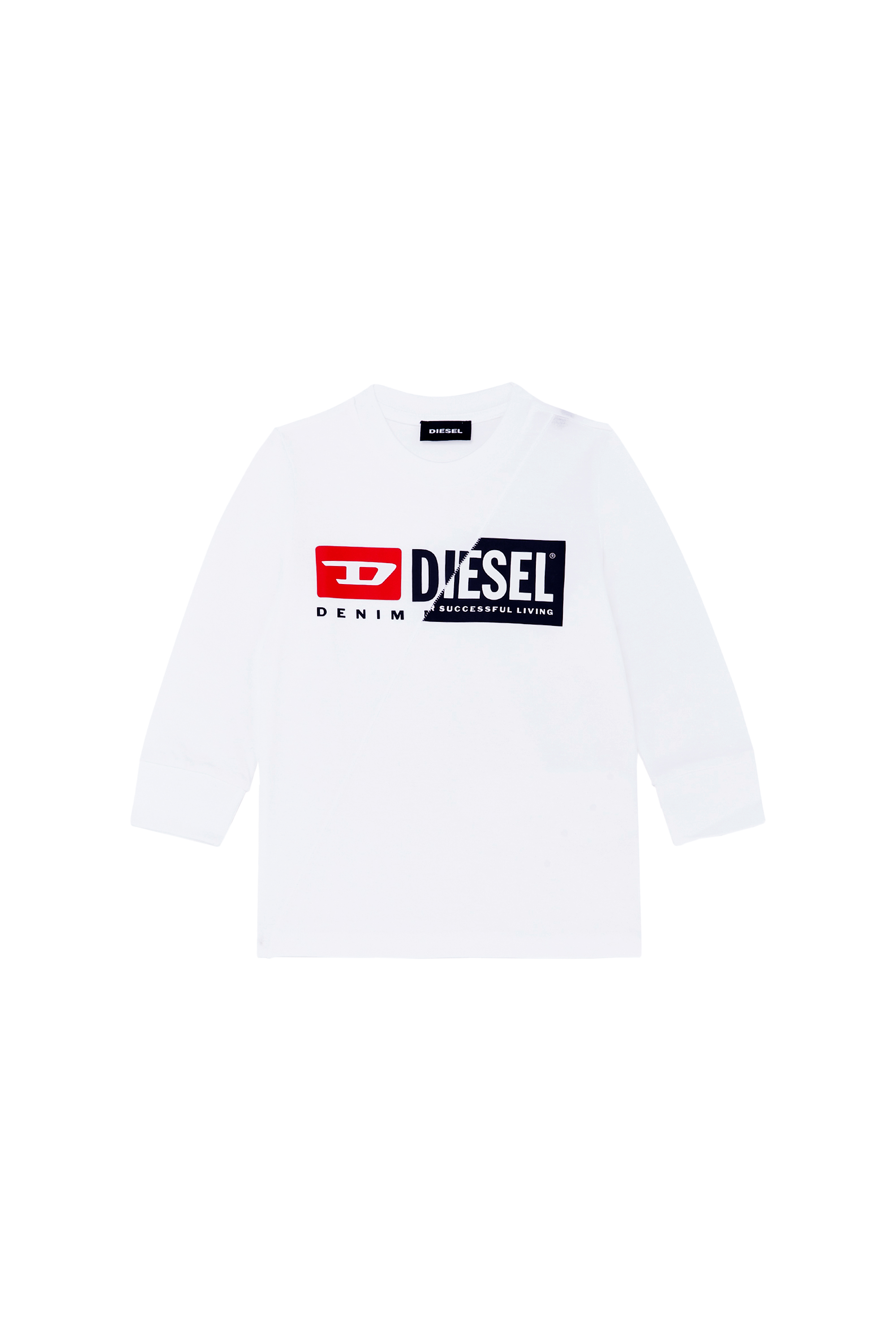 TDIEGOCUTYB ML-R, White Diesel - TDIEGOCUTYB ML-R, White - T-shirts and Tops - Image 1