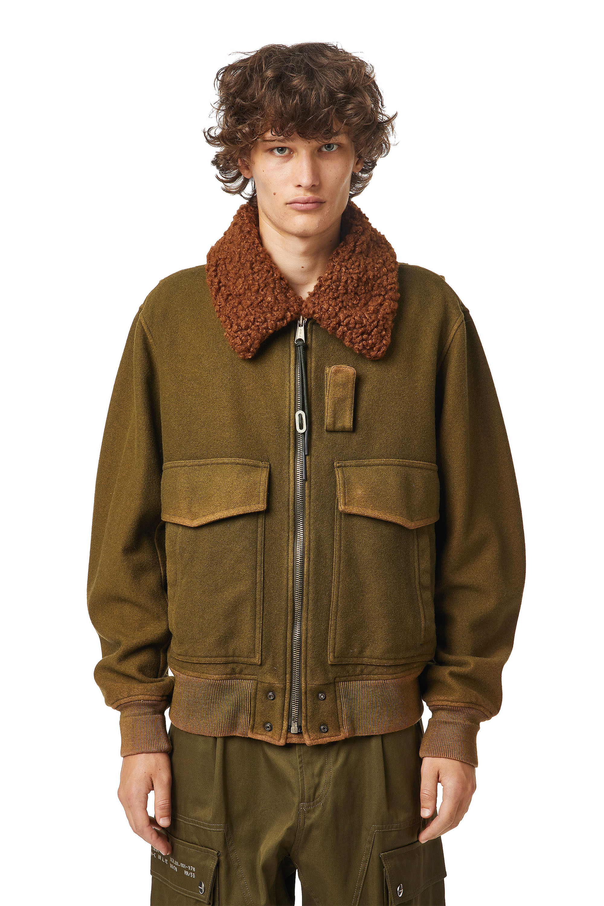 W-WELTOM, Olive Green Diesel - W-WELTOM, Olive Green - Winter Jackets - Image 1