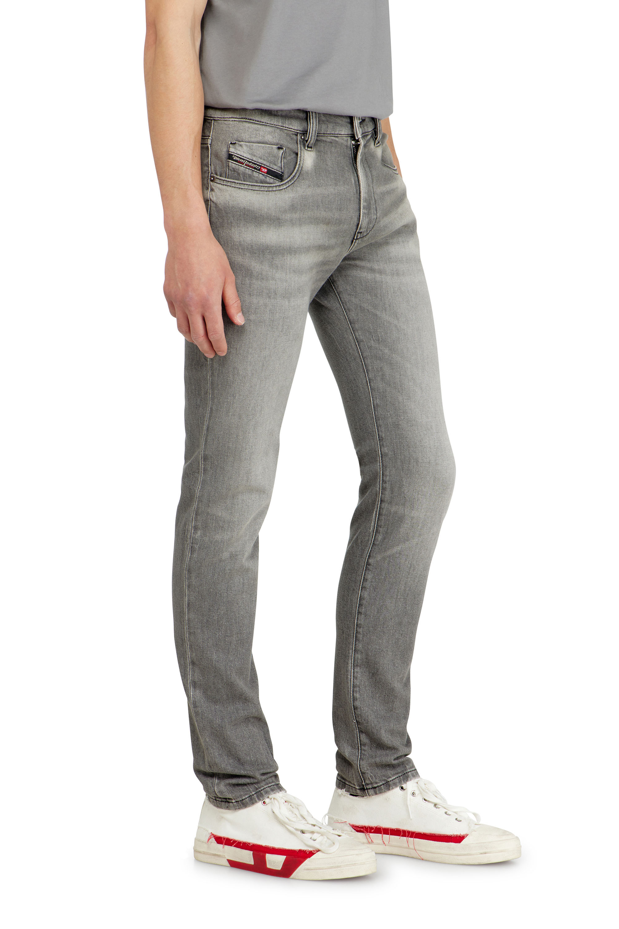 Men's Slim Jeans | Light Grey | Diesel 2019 D-Strukt