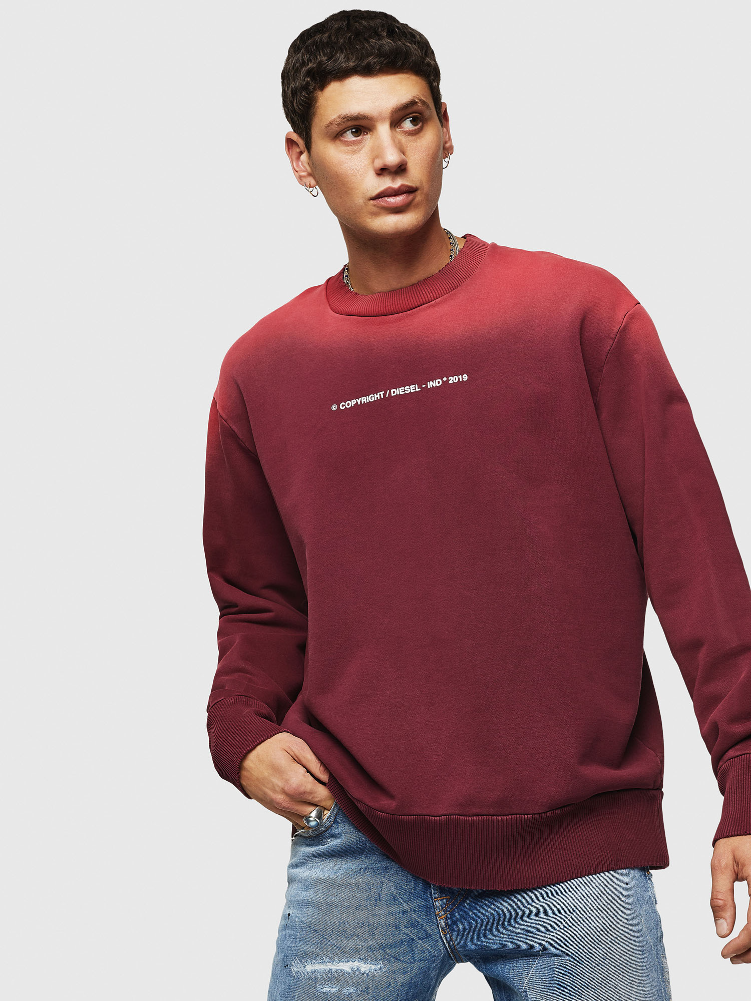 S-BAY-SUN, Bordeaux Diesel - S-BAY-SUN, Bordeaux - Sweaters - Image 1