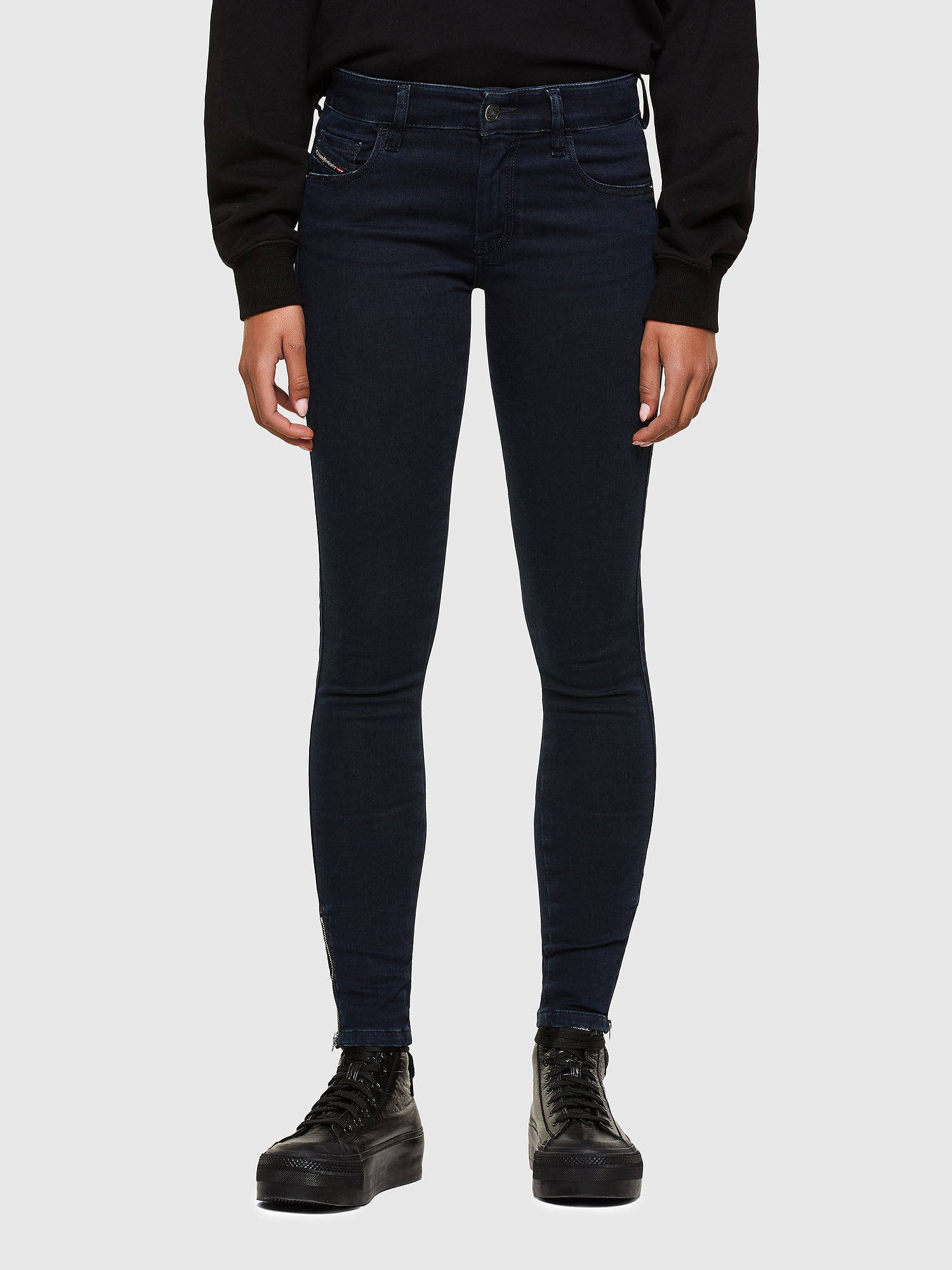 Slandy Low 009PV, Dark Blue Diesel - Slandy Low 009PV, Dark Blue - Jeans - Image 1