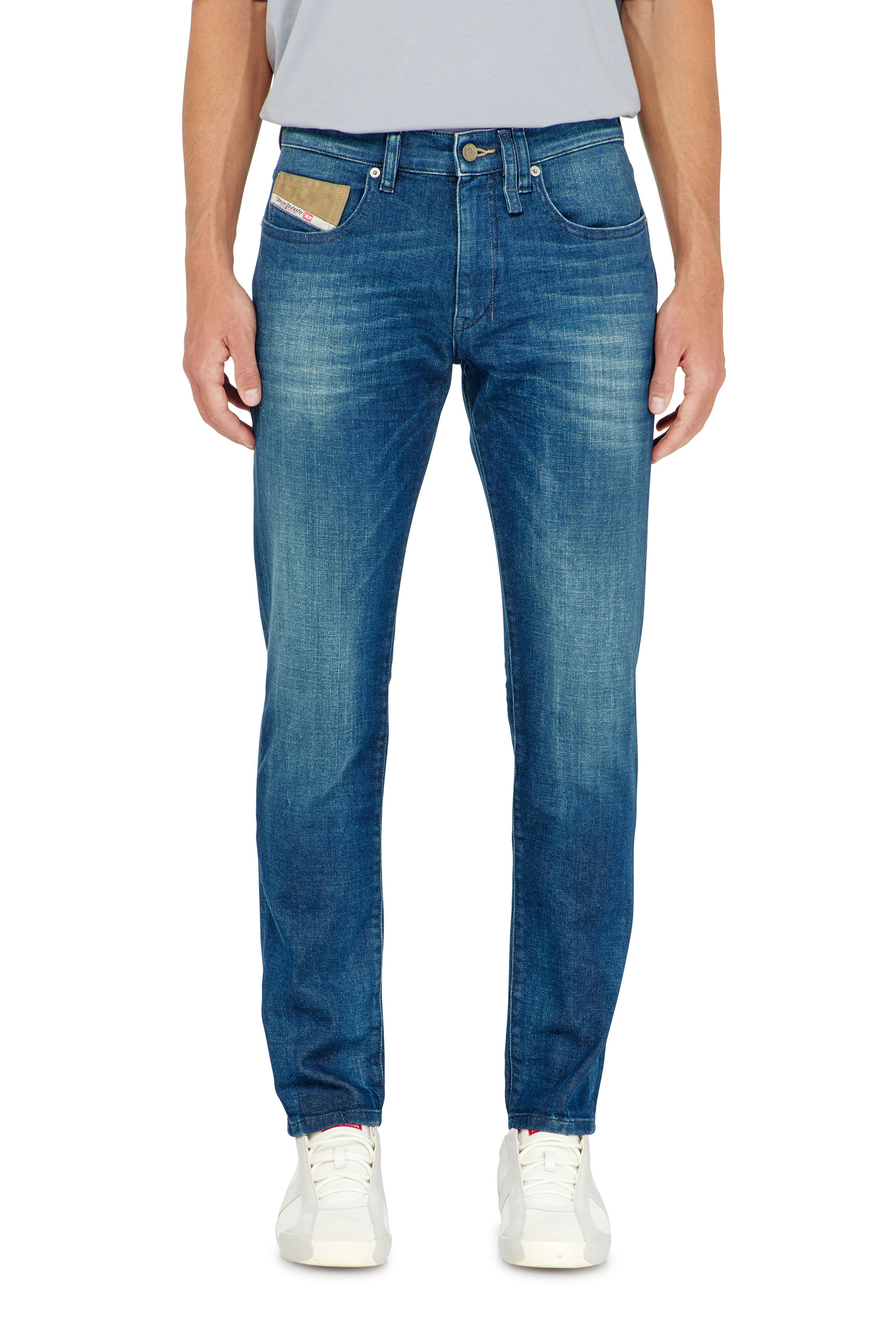 Diesel - Man's Slim Jeans 2019 D-Strukt 0PBBZ, Medium blue - 1