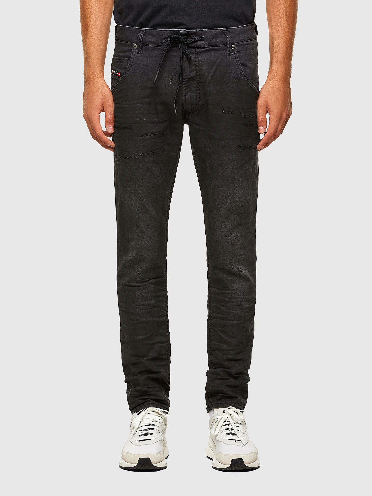 KROOLEY JoggJeans® 069QL, Black/Dark grey Diesel - KROOLEY JoggJeans® 069QL, Black/Dark grey - Jeans - Image 1