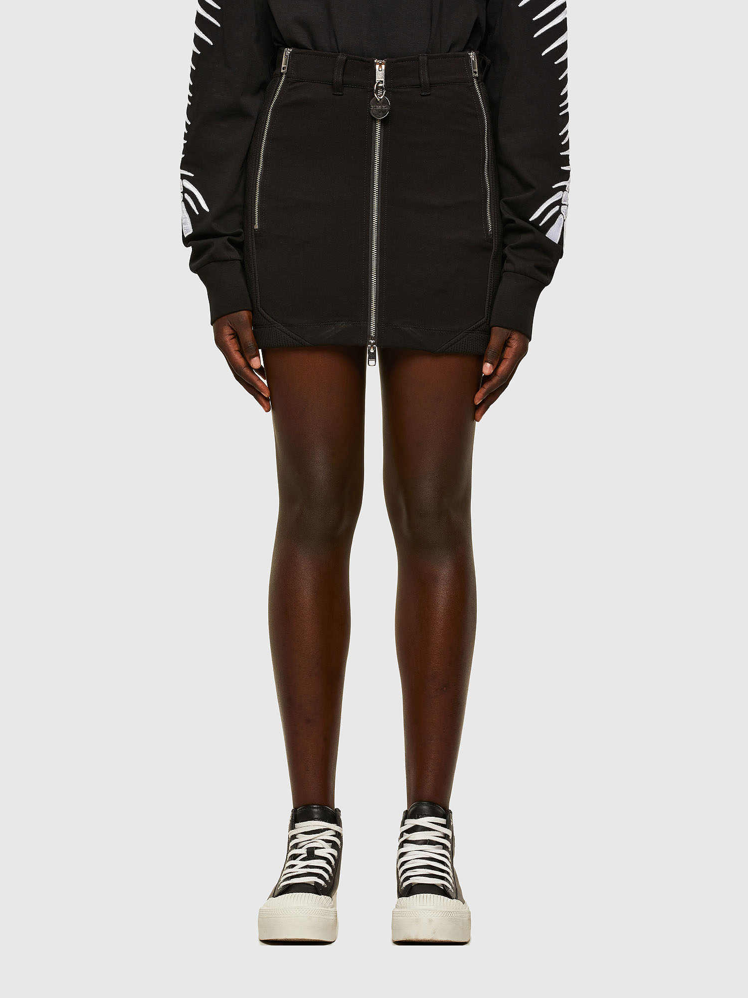 O-BIK, Black Diesel - O-BIK, Black - Skirts - Image 1