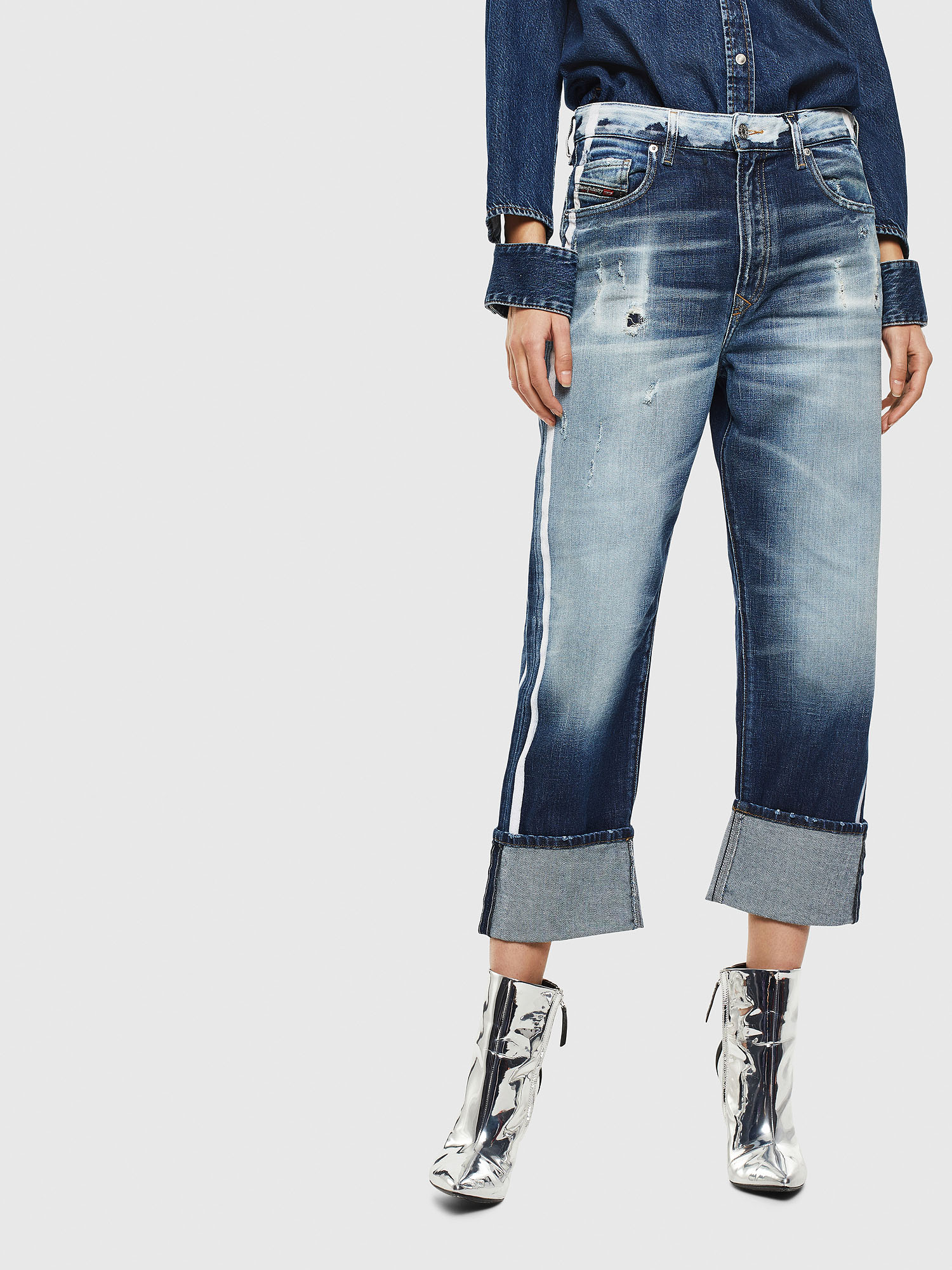 D-Reggy 0096S, Medium blue Diesel - D-Reggy 0096S, Medium blue - Jeans - Image 1
