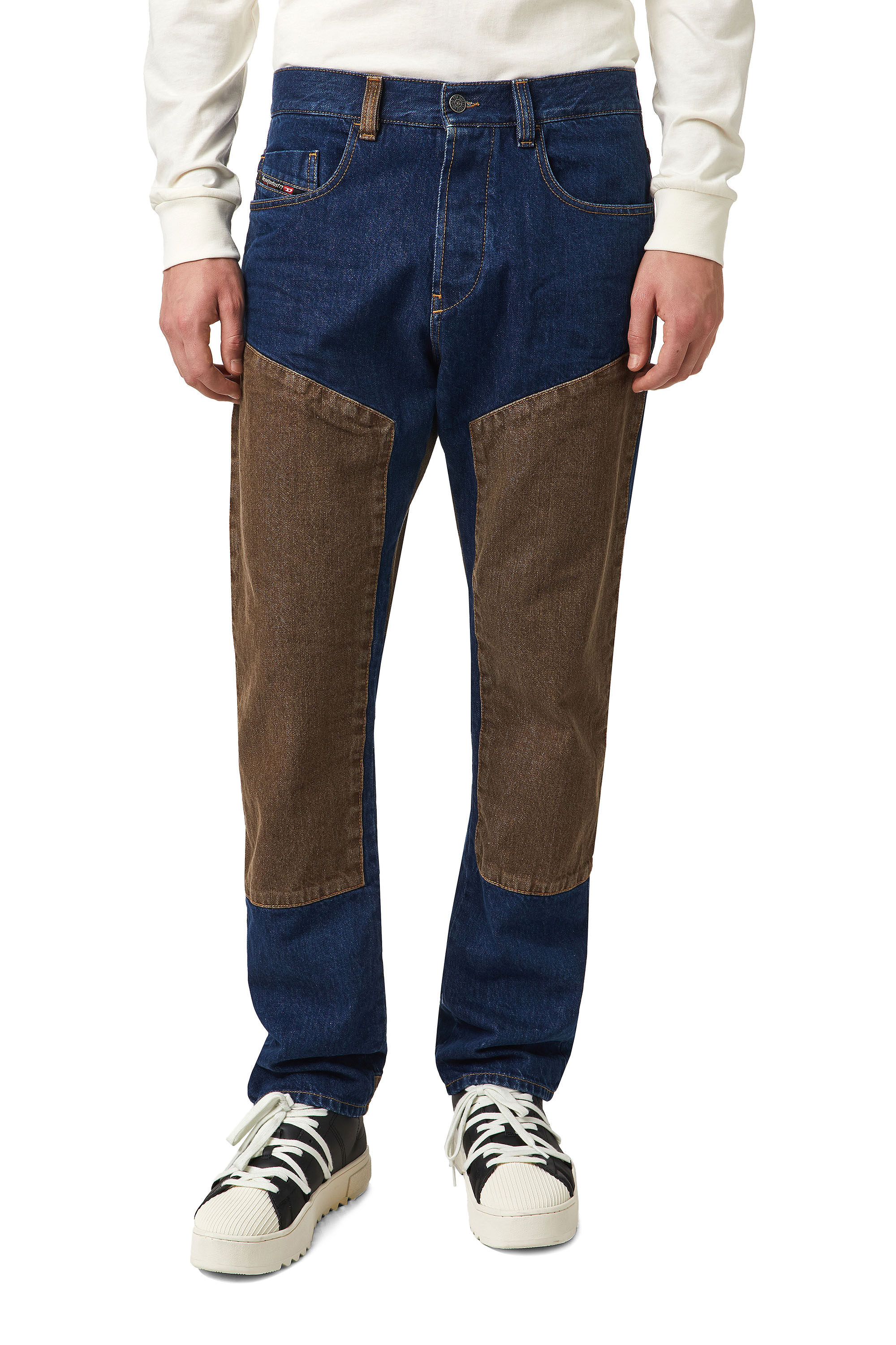 D-Viker 0AFAK, Dark Blue Diesel - D-Viker 0AFAK, Dark Blue - Jeans - Image 1