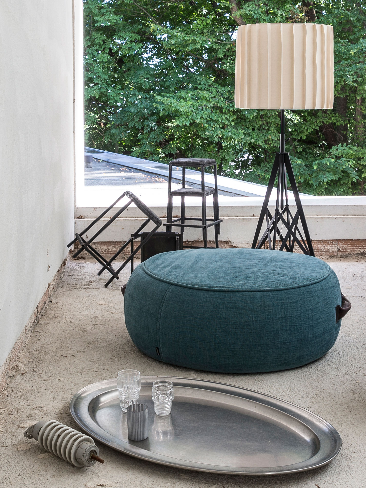 CHUBBY CHIC - SMALL POUF, Multicolor - Furniture