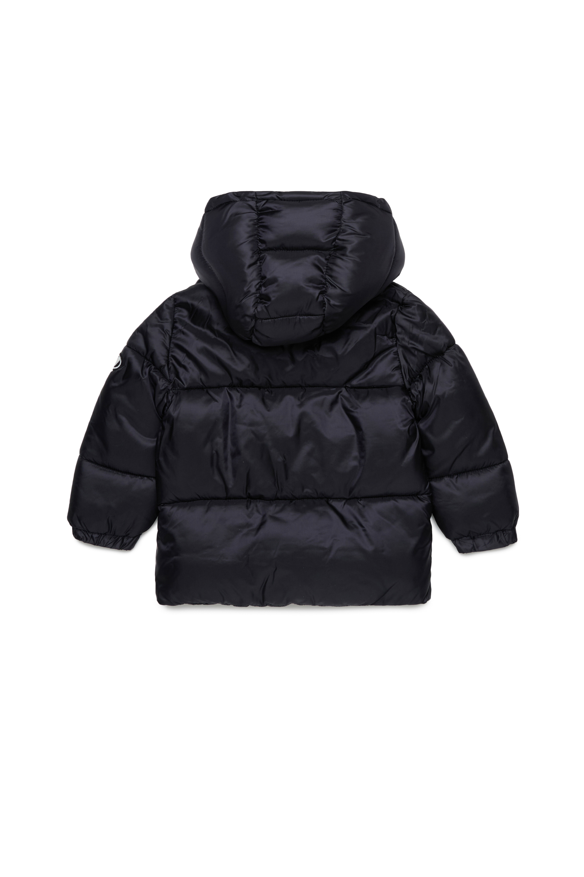 Diesel - JWROLFYSB, Unisex's Puffer jacket with Oval D patch in Black - 2