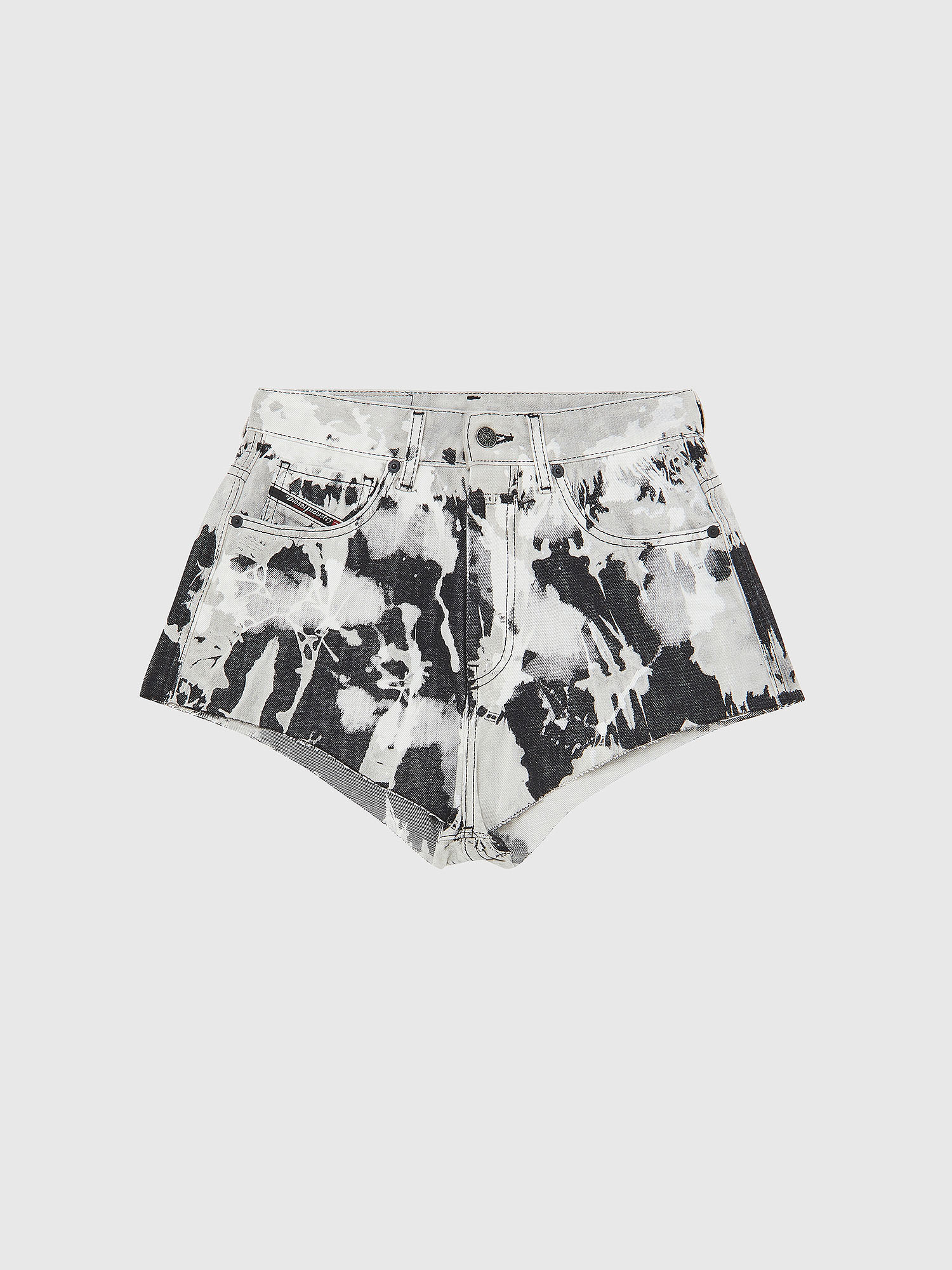 DE-HIGWEI, Black/White Diesel - DE-HIGWEI, Black/White - Shorts - Image 1