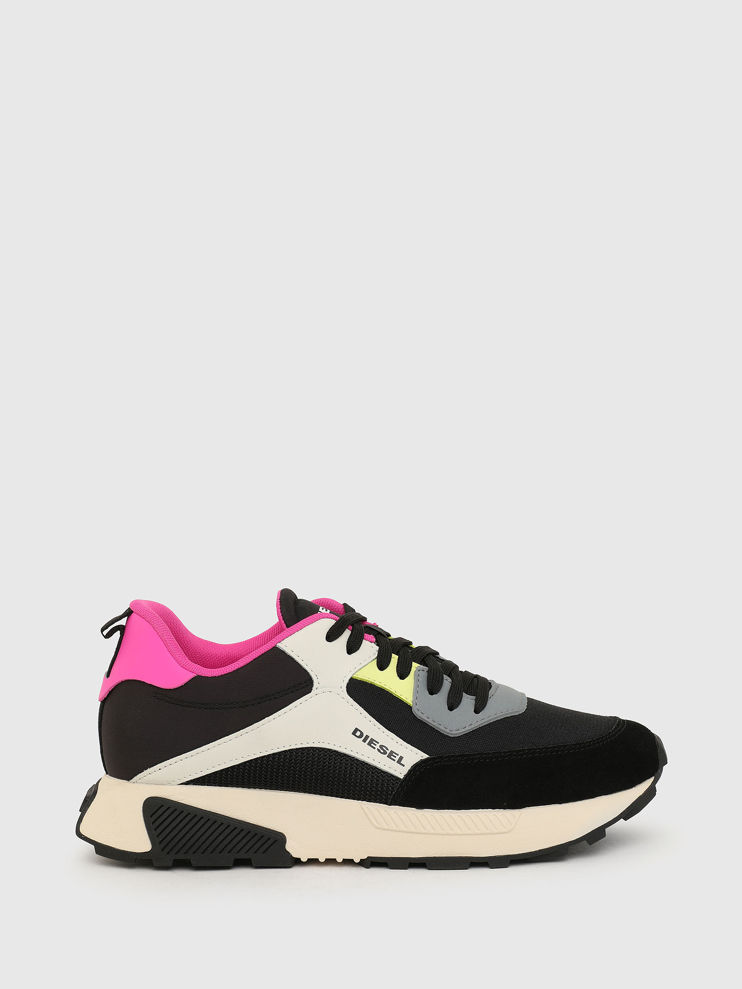 S-TYCHE LOW CUT W, Black/Pink Diesel - S-TYCHE LOW CUT W, Black/Pink - Sneakers - Image 1