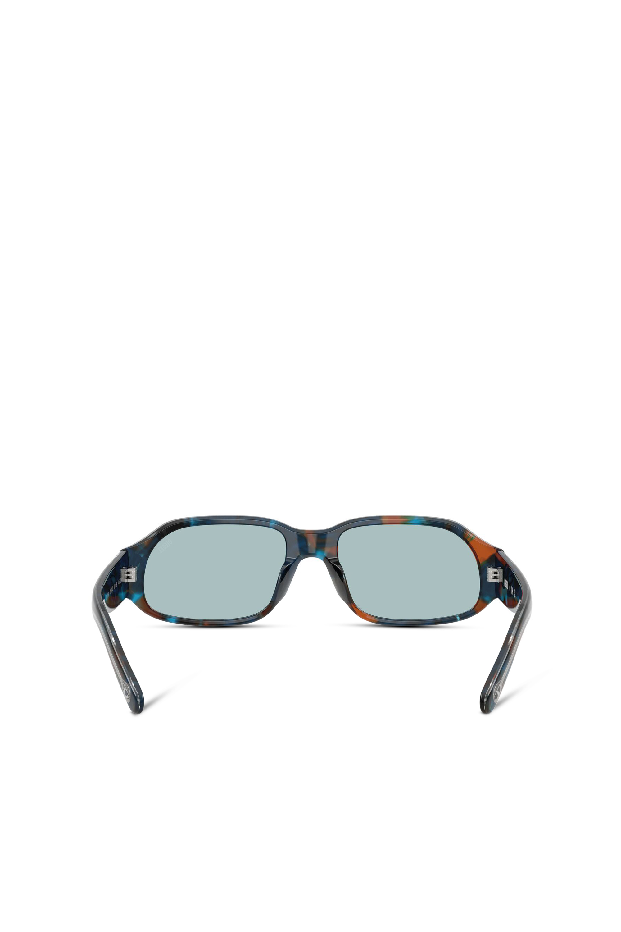 Diesel - 0DL2009U, Unisex's Rectangle sunglasses in Blue/Brown - 3