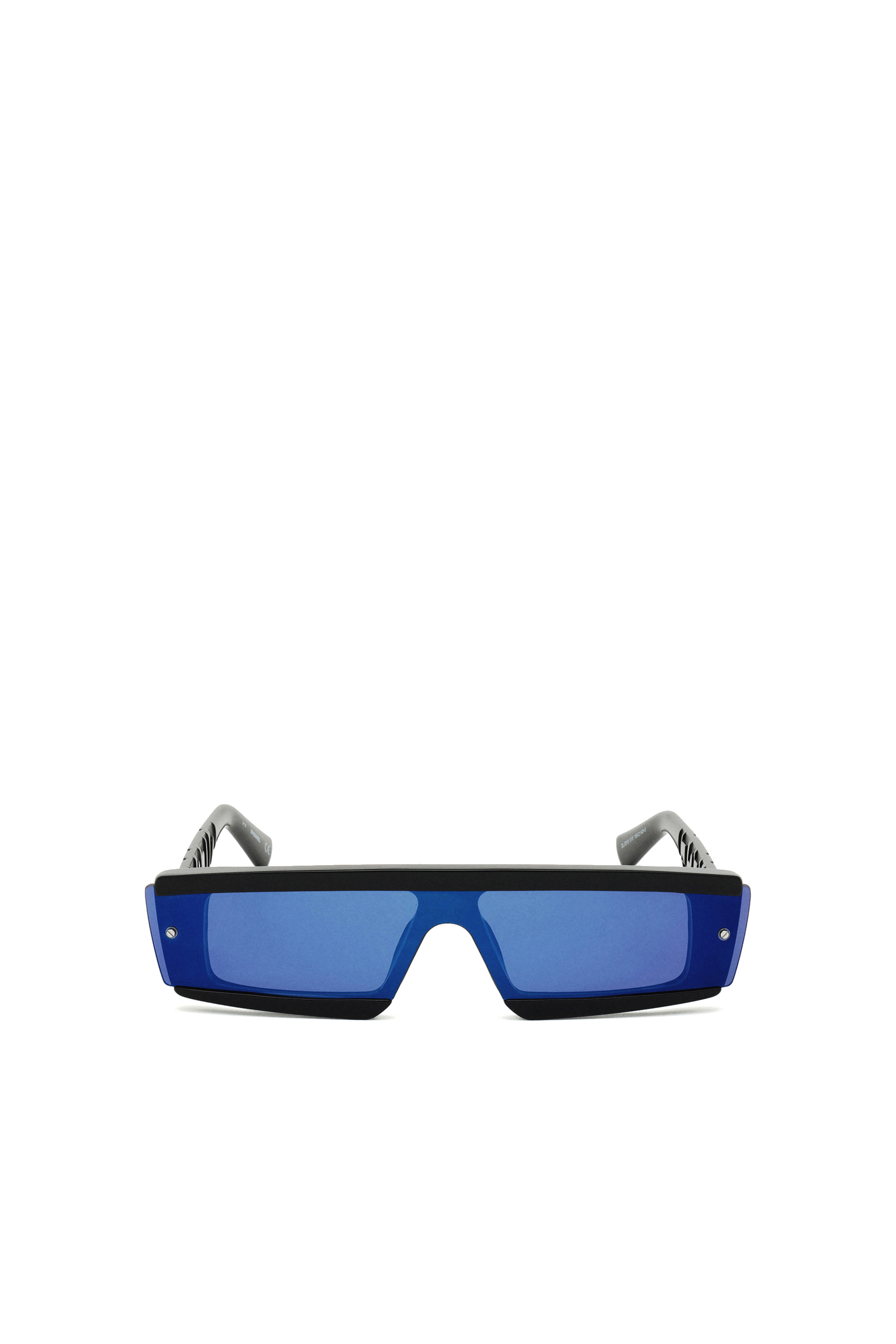 DL0318, Black/Blue Diesel - DL0318, Black/Blue - Sunglasses - Image 1