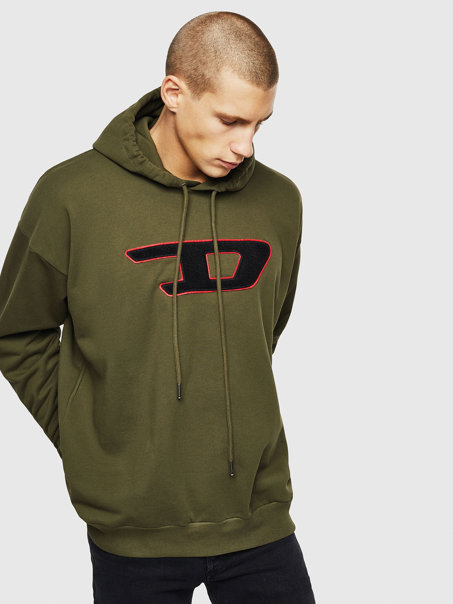 S-DIVISION-D, Military Green Diesel - S-DIVISION-D, Military Green - Sweaters - Image 1