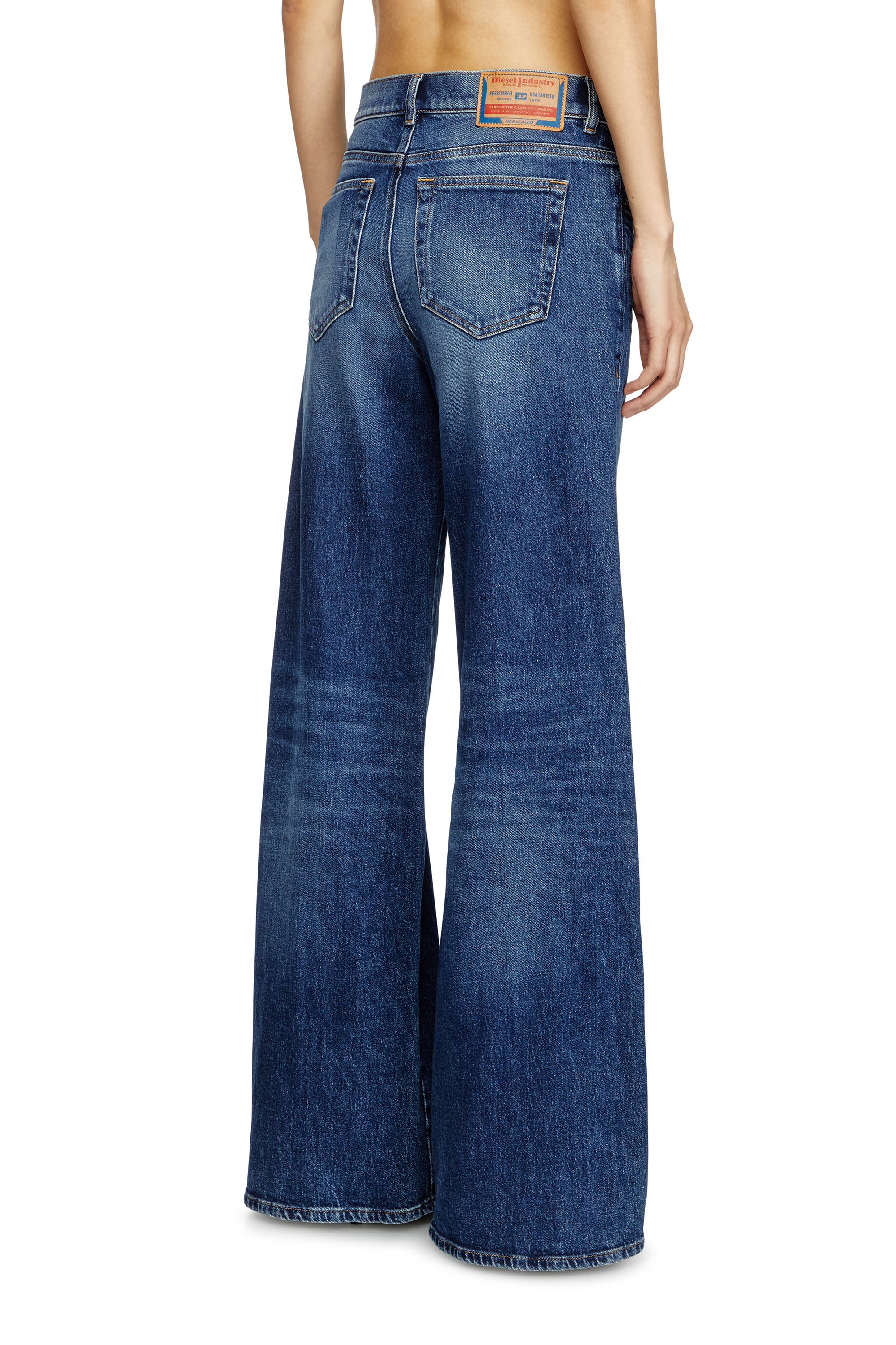 Diesel - Woman's Flare Jeans 1978 D-Akemi 09L21, Dark Blue - 4