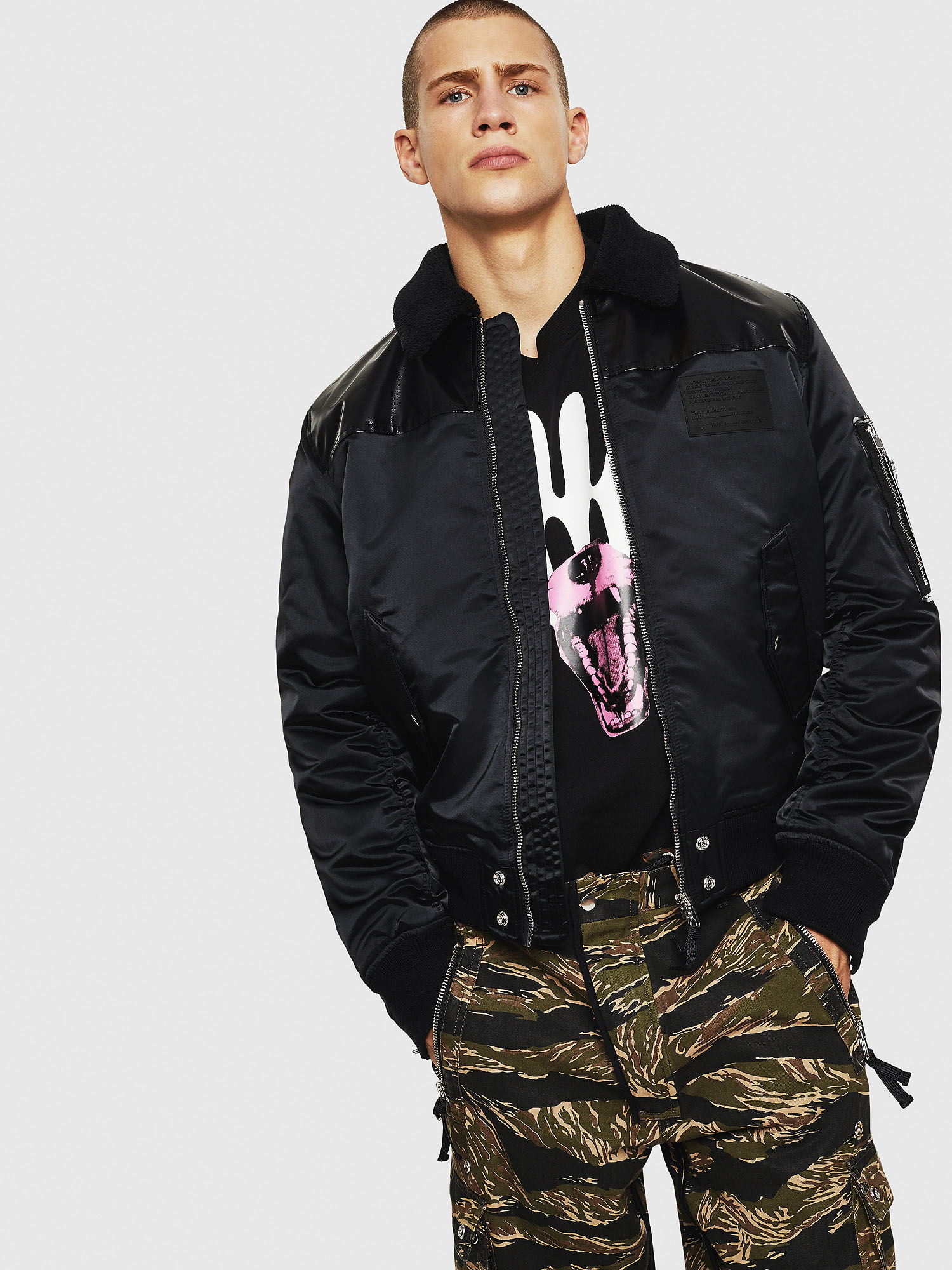 W-FEDOVIK, Black Diesel - W-FEDOVIK, Black - Winter Jackets - Image 1