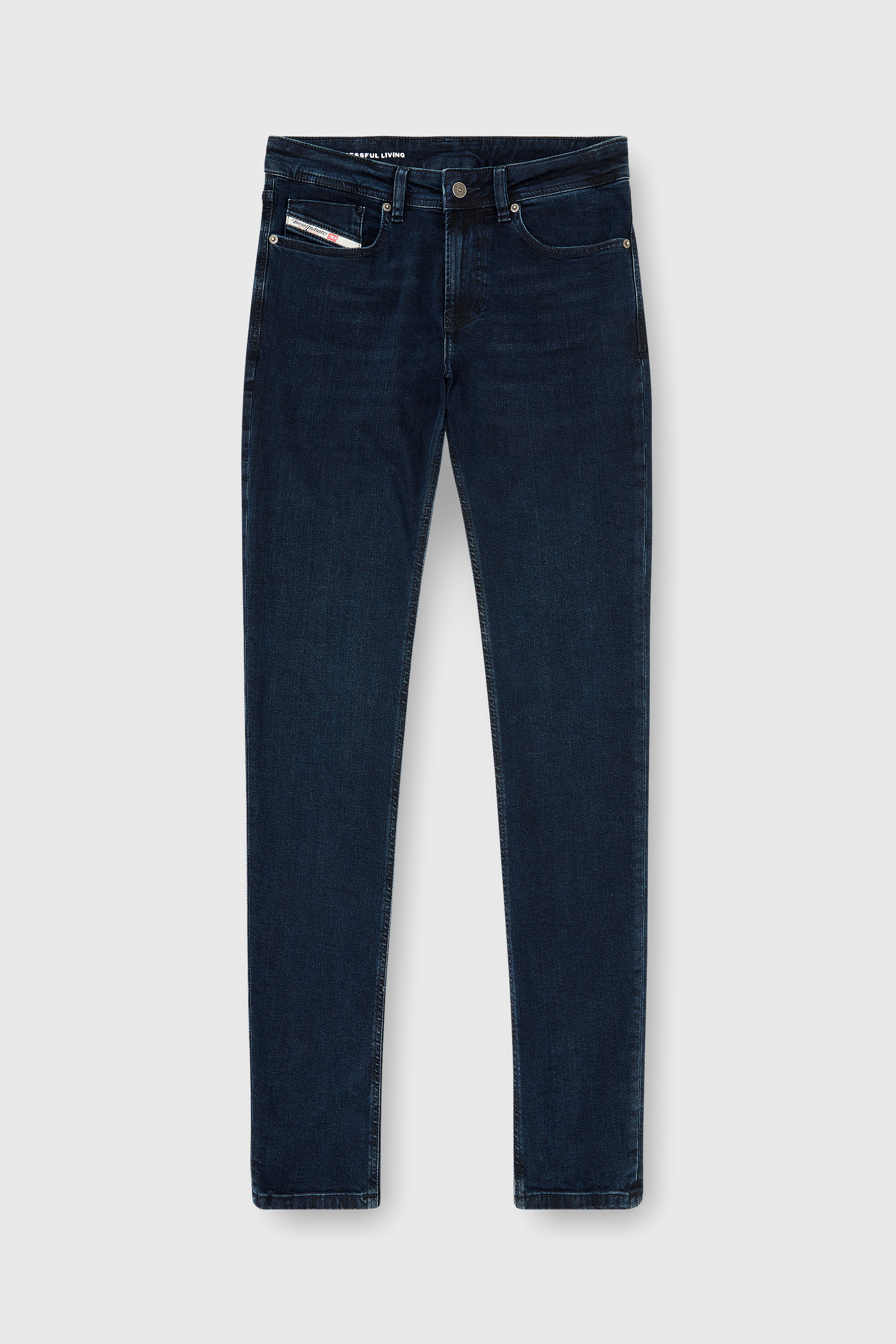 Diesel - Man's Skinny Jeans 1979 Sleenker 0KBBG, Dark Blue - 2