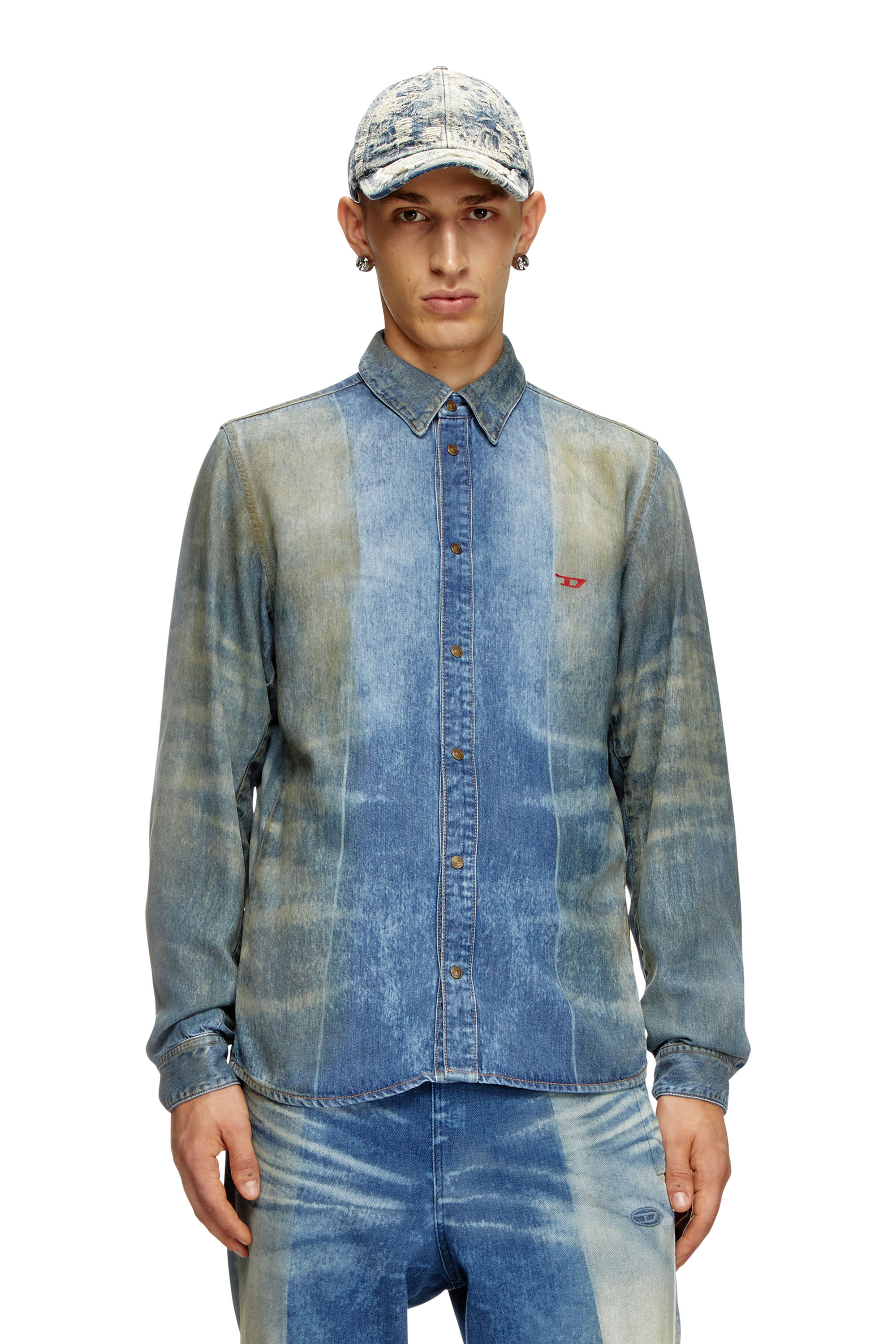 Diesel denim shirt best sale